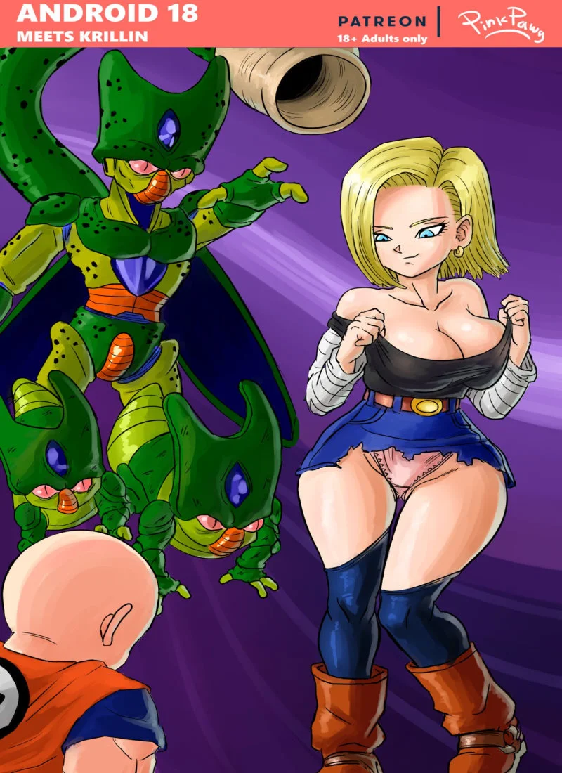 Android 18 meets Krillin – Dragon Ball Z [Pink Pawg] cover