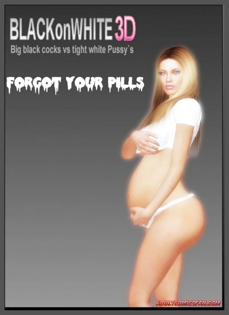 Forgot Your Pills [BlackonWhite3D] cover