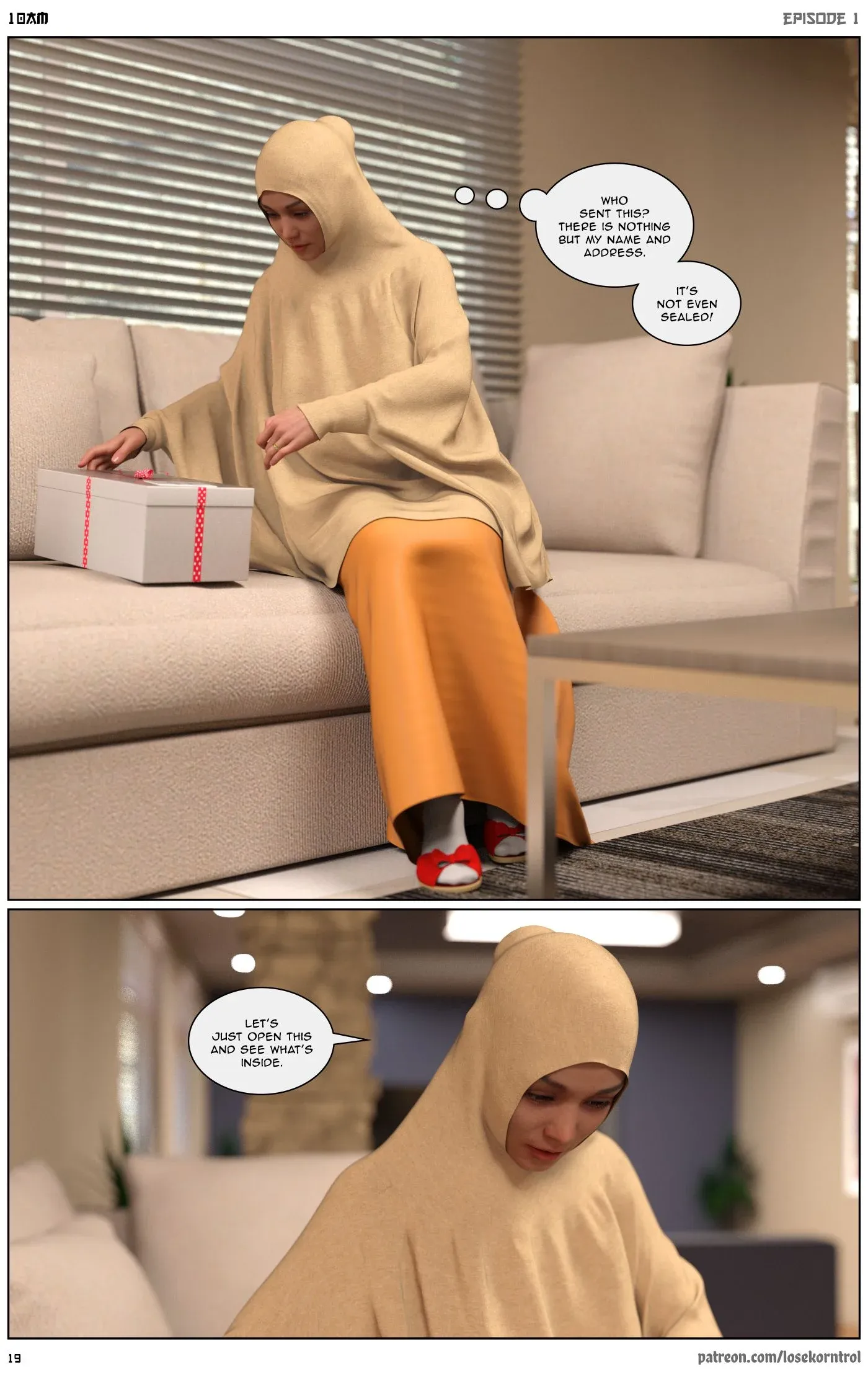 10 AM, 1 . 10 AM - Chapter 1 [LoseKorntrol, Hijab 3DX], page 20 of 52
