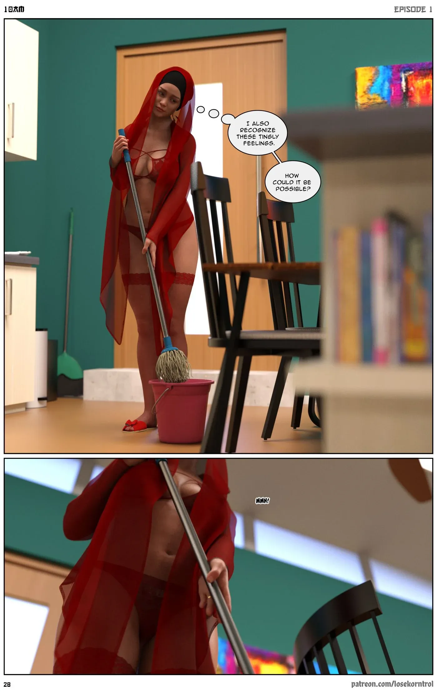 10 AM, 1 . 10 AM - Chapter 1 [LoseKorntrol, Hijab 3DX], page 29 of 52