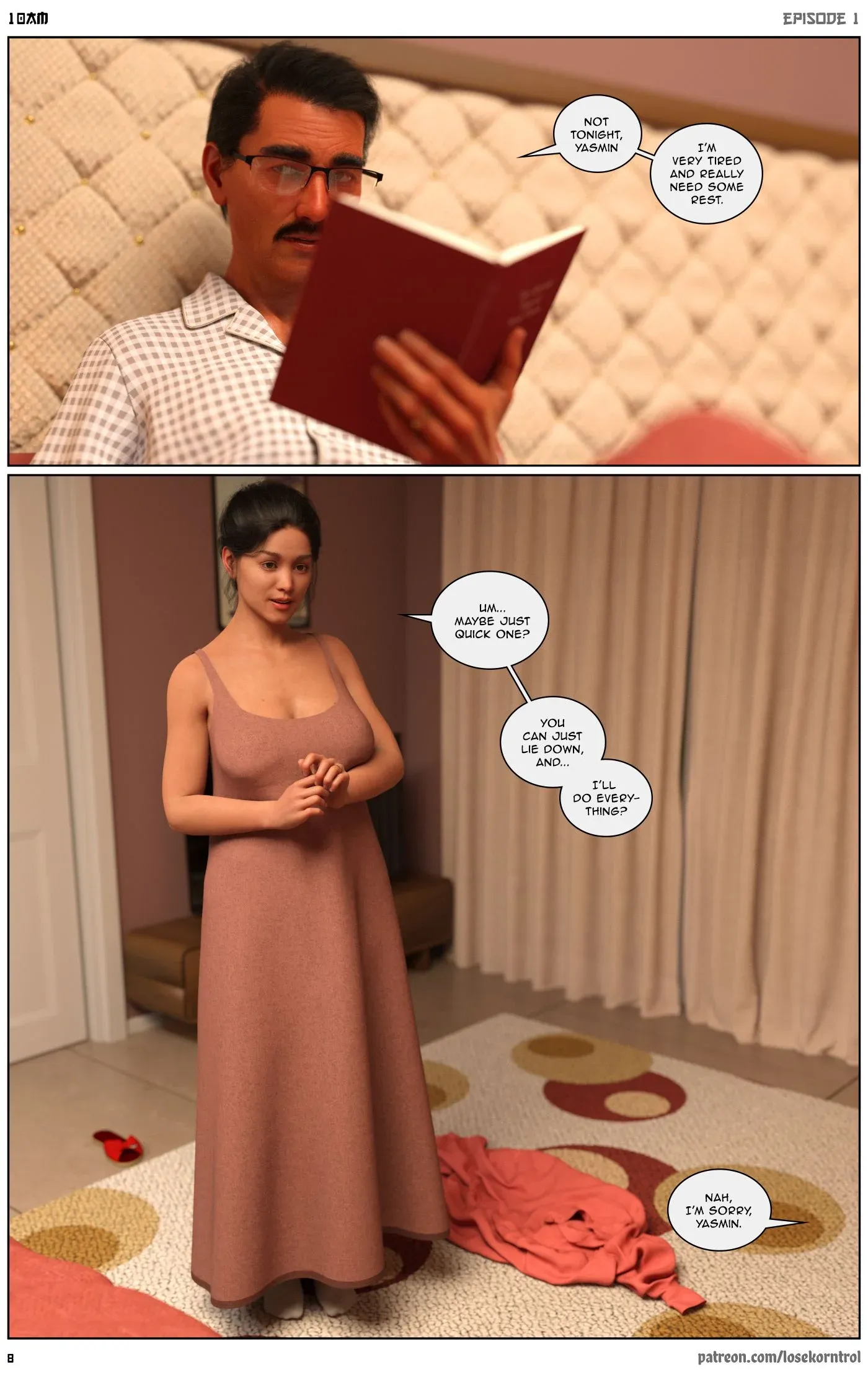 10 AM, 1 . 10 AM - Chapter 1 [LoseKorntrol, Hijab 3DX], page 9 of 52