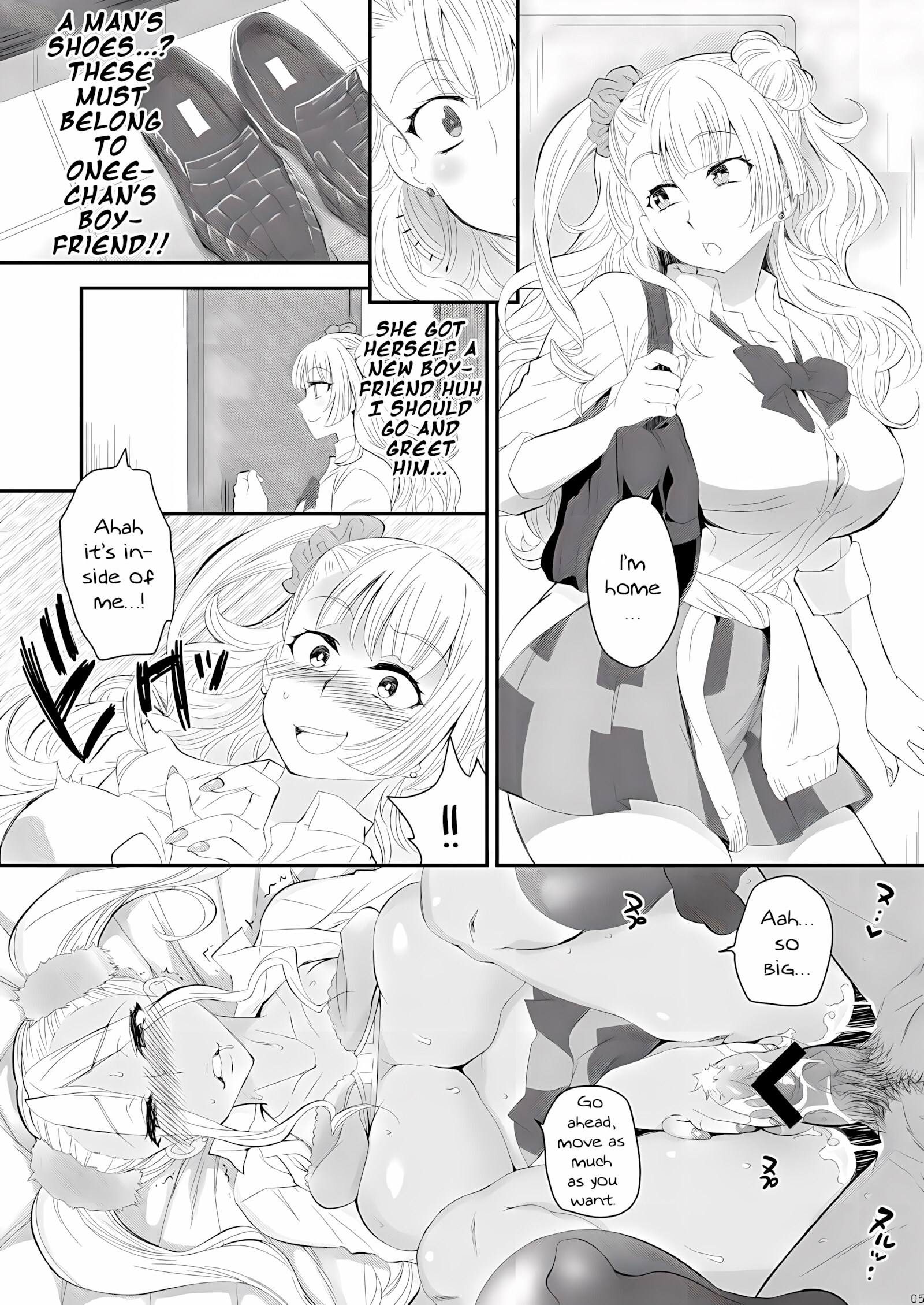 My Older Sister’s Boyfriend Really a Scumbag [Tachikawa Negoro], My Older Sister's Boyfriend Really a Scumbag, page 2 of 29