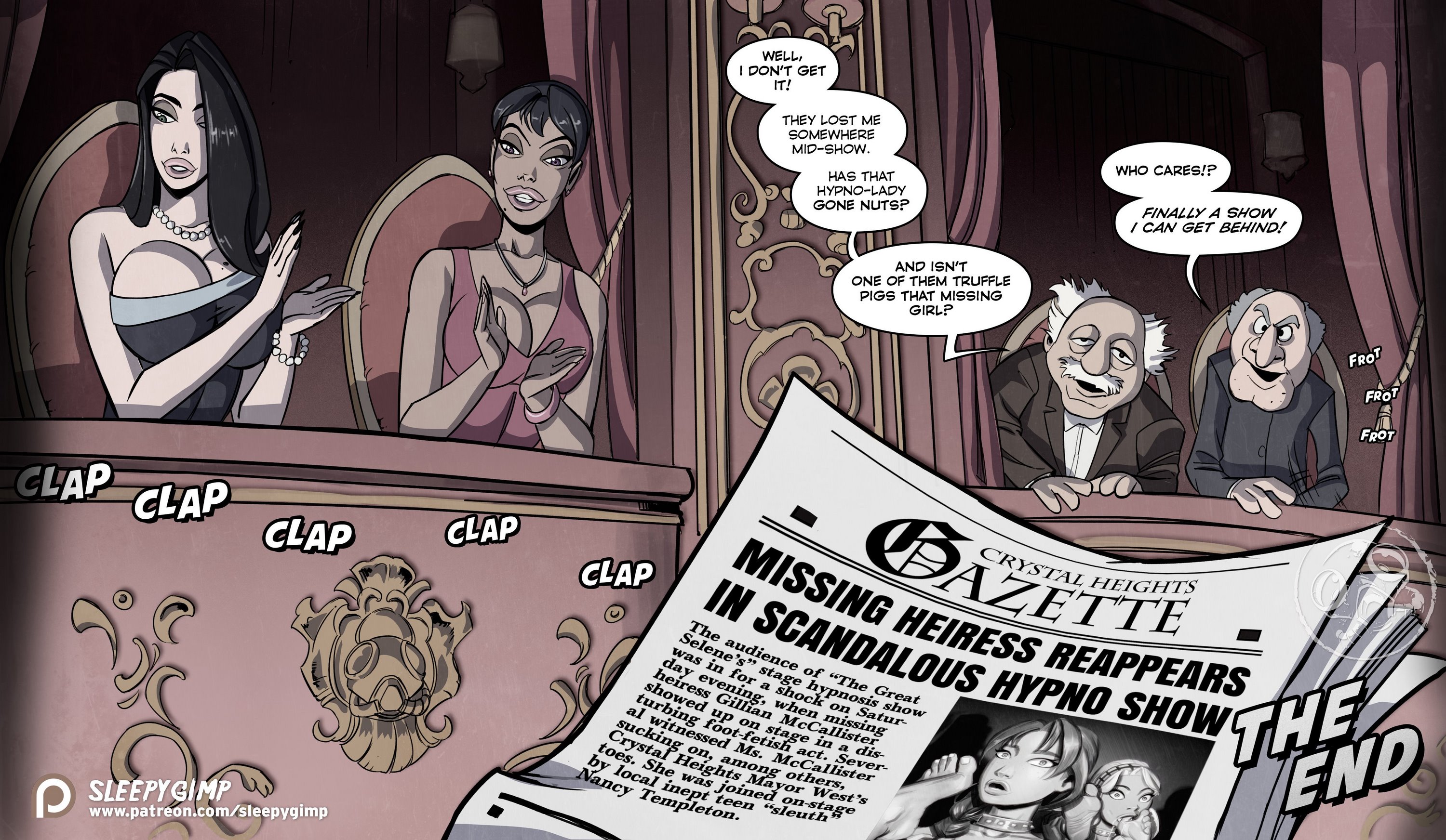 Mystery Of The Vanished Heiress [Sleepy Gimp], Mystery Of The Vanished Heiress, page 23 of 23