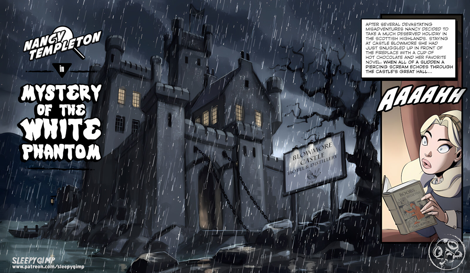Mystery Of The White Phantom [Sleepy Gimp], Mystery Of The White Phantom, page 2 of 32