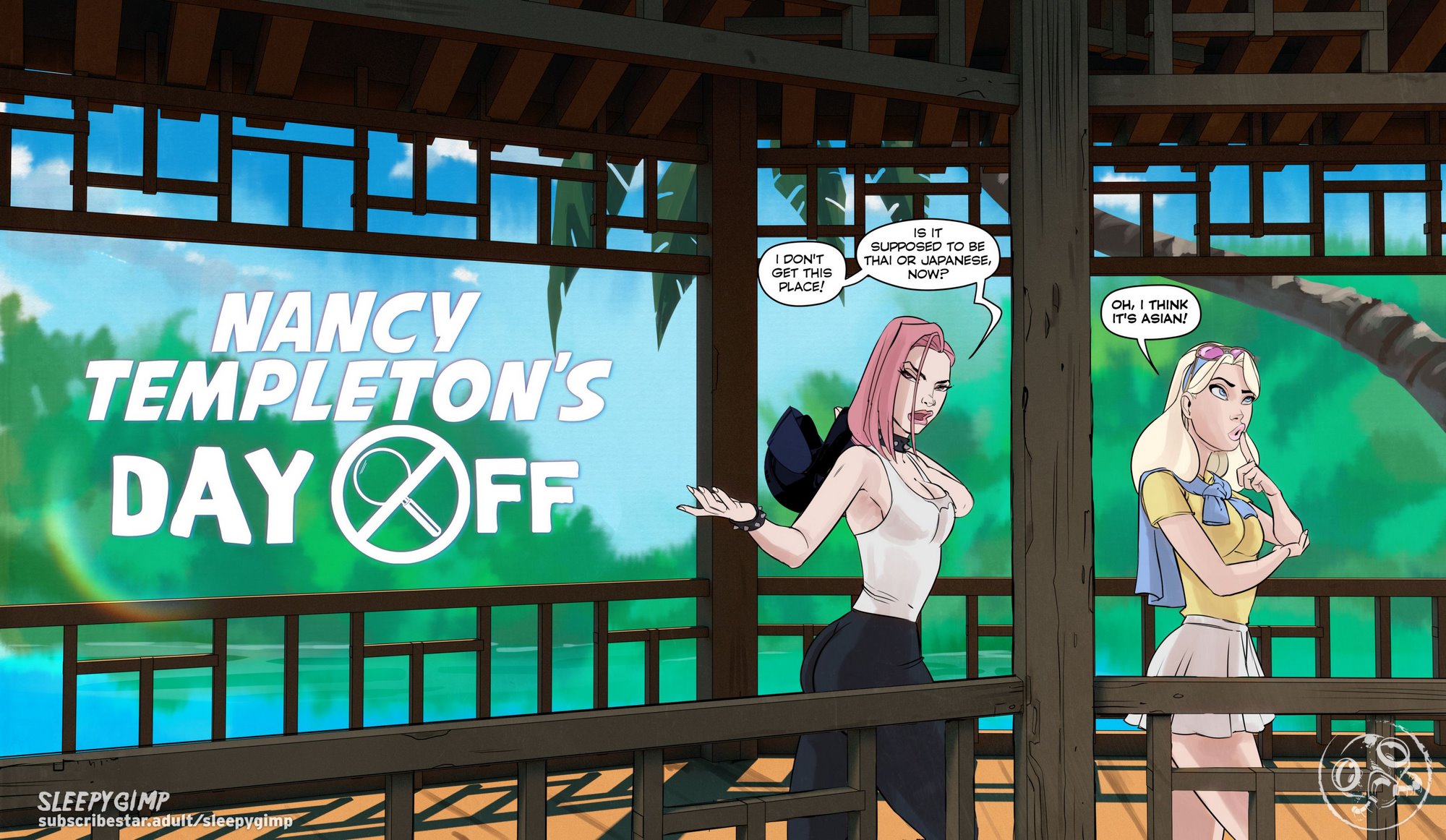 Nancy Templeton’s Day Off [Sleepy Gimp], Nancy Templeton’s, page 6 of 54