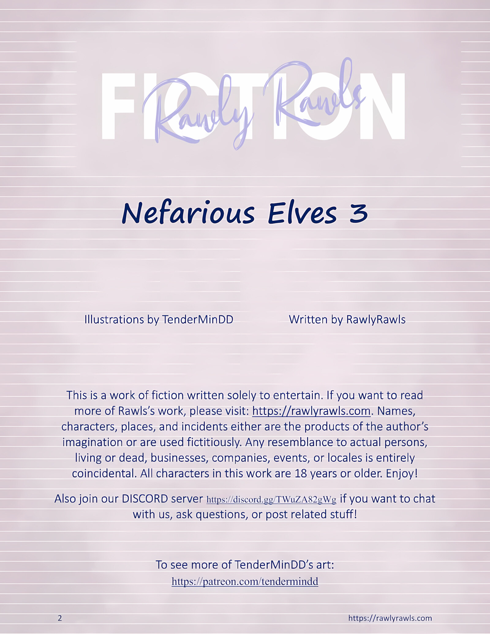 Nefarious Elves [TenderMinDD], Nefarious Elves 3, page 2 of 12