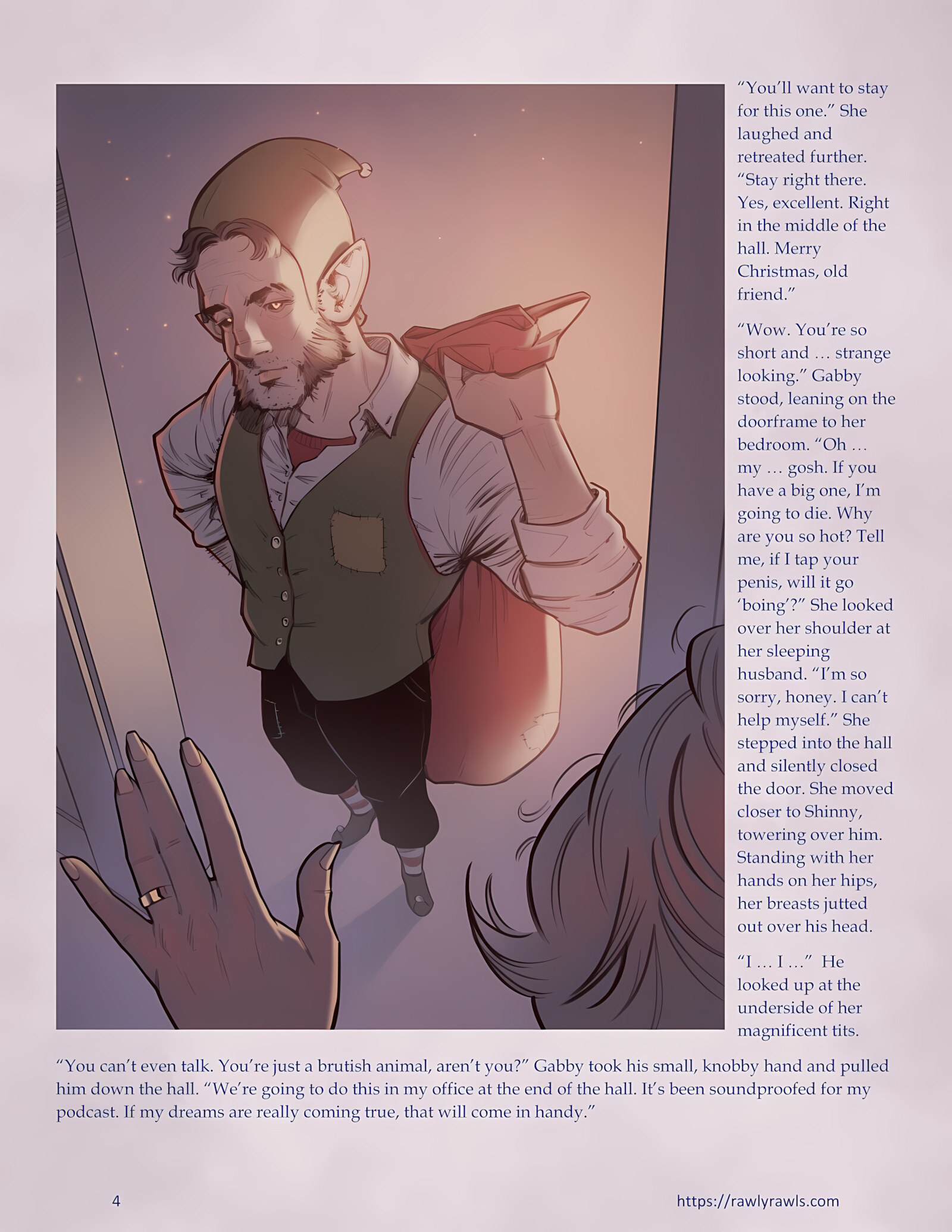 Nefarious Elves [TenderMinDD], Nefarious Elves 3, page 4 of 12