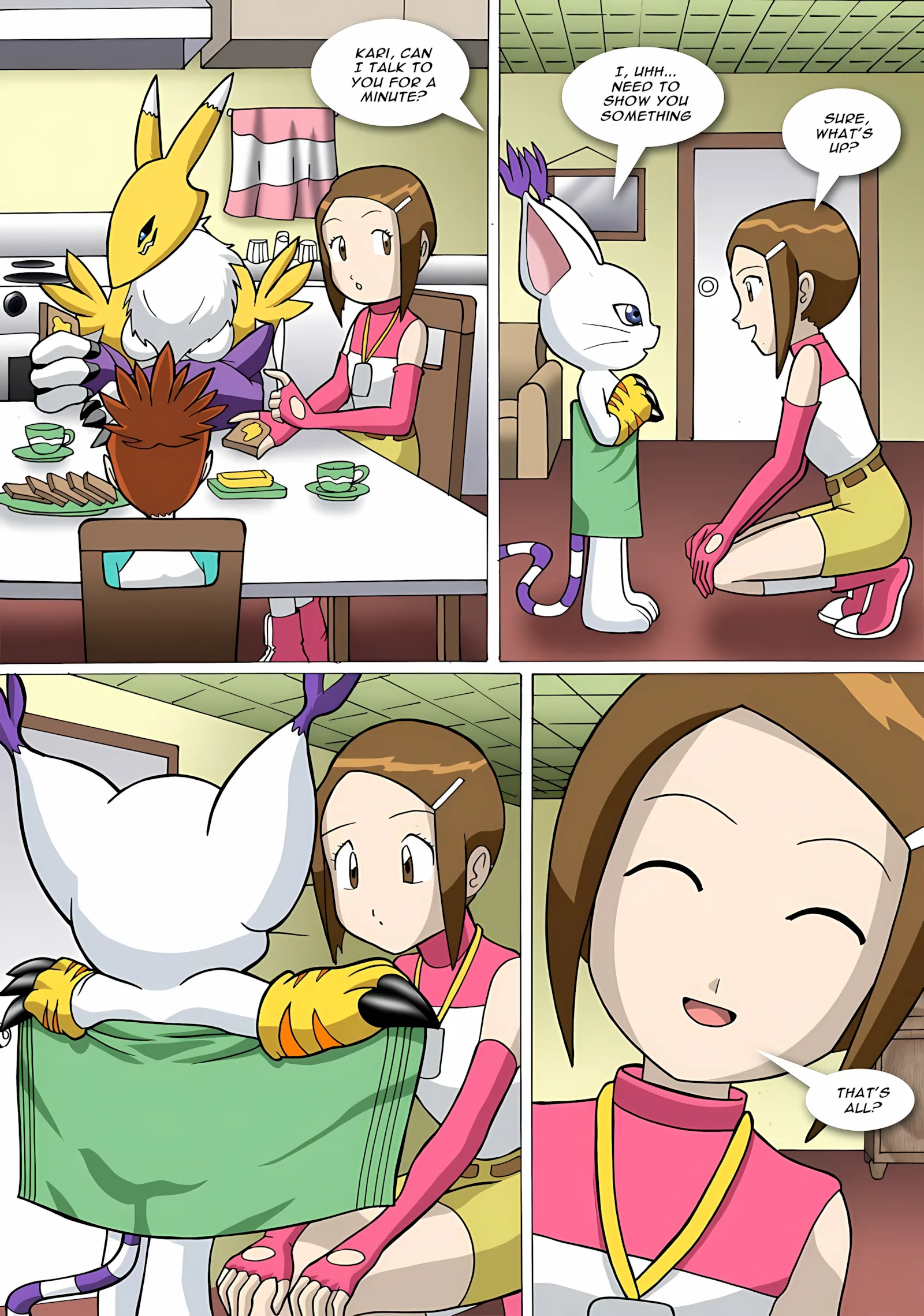 New Experiences (Digimon) [PalComix], 1 . New Experiences (Digimon) [PalComix], page 3 of 22