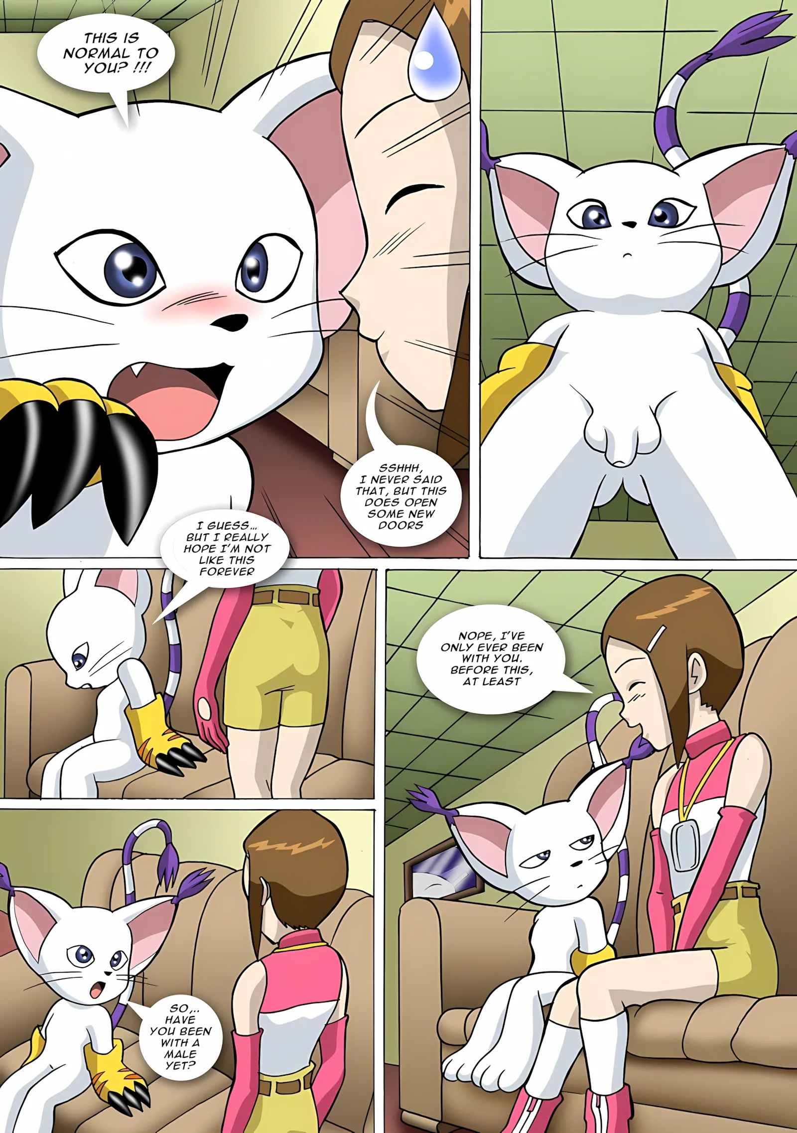 New Experiences (Digimon) [PalComix], 1 . New Experiences (Digimon) [PalComix], page 4 of 22