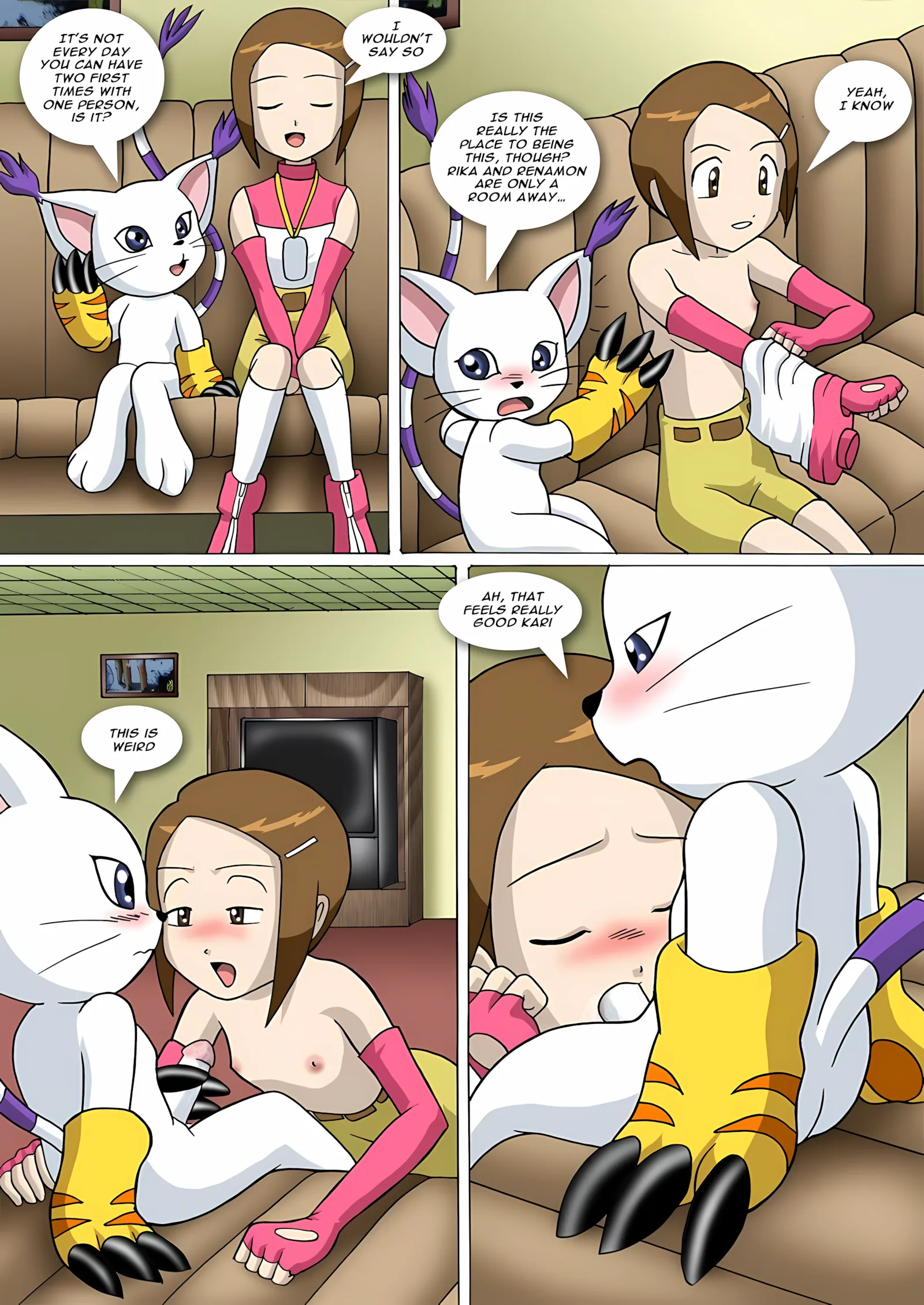 New Experiences (Digimon) [PalComix], 1 . New Experiences (Digimon) [PalComix], page 5 of 22