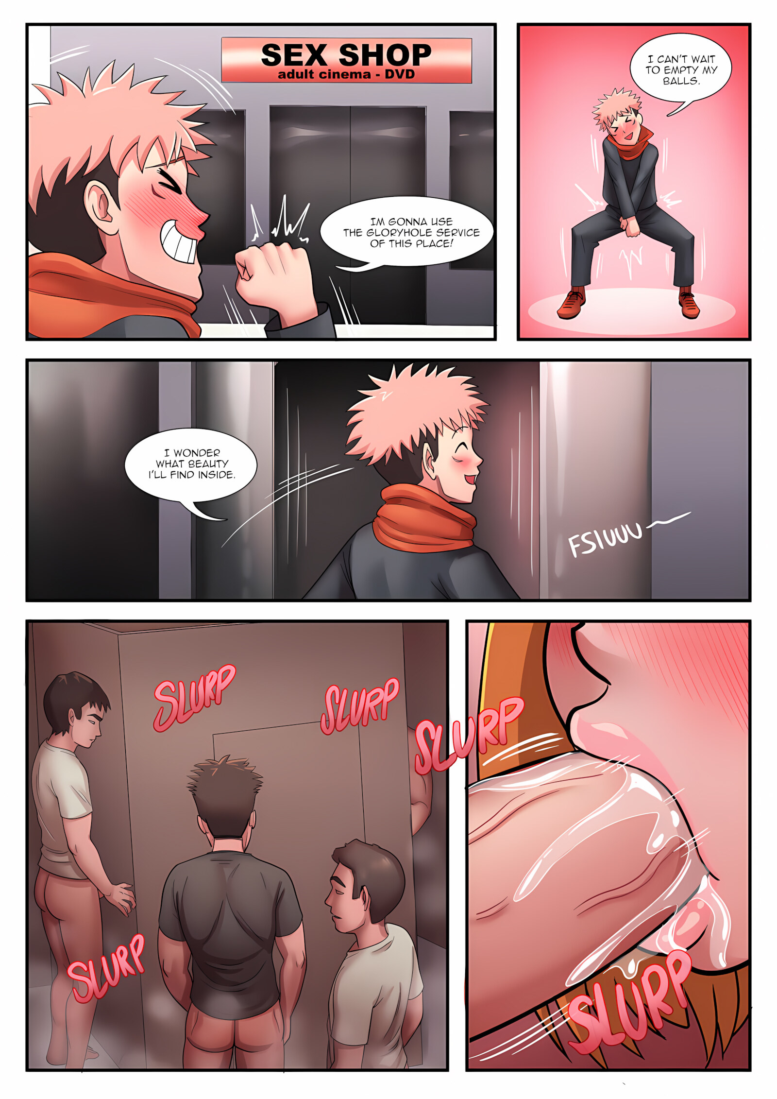 Nobara visits a Gloryhole in Tokyo [Cuuki], Nobara visits a Gloryhole in Tokyo, page 12 of 31