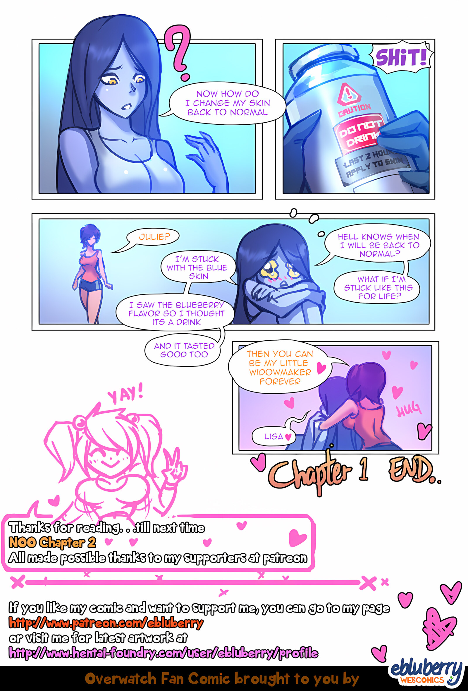 Not Overwatch Overcosplay [Ebluberry], Not Overwatch Overcosplay, page 20 of 20