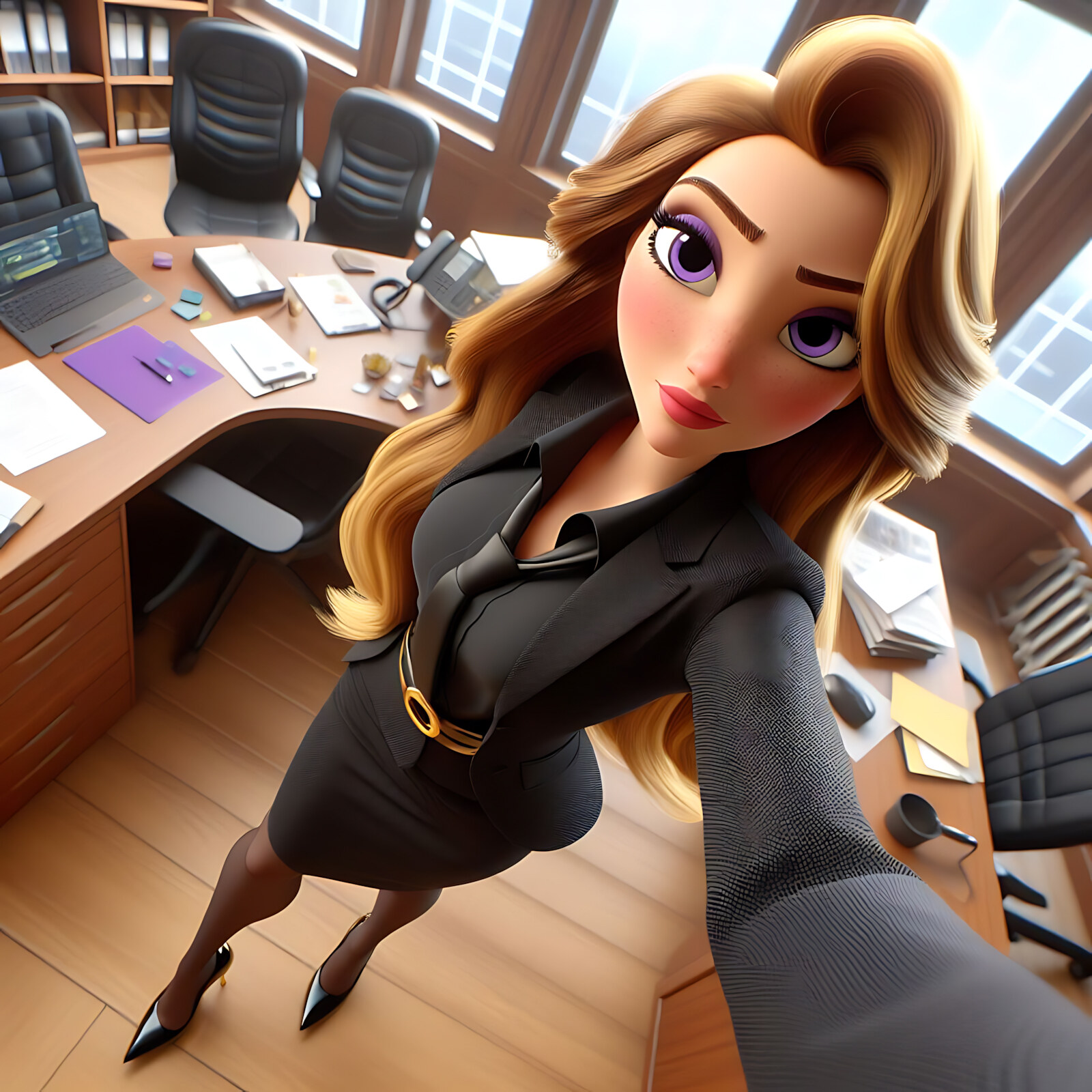 Office Lady [PatchesTheHyena], Office Lady, page 12 of 15