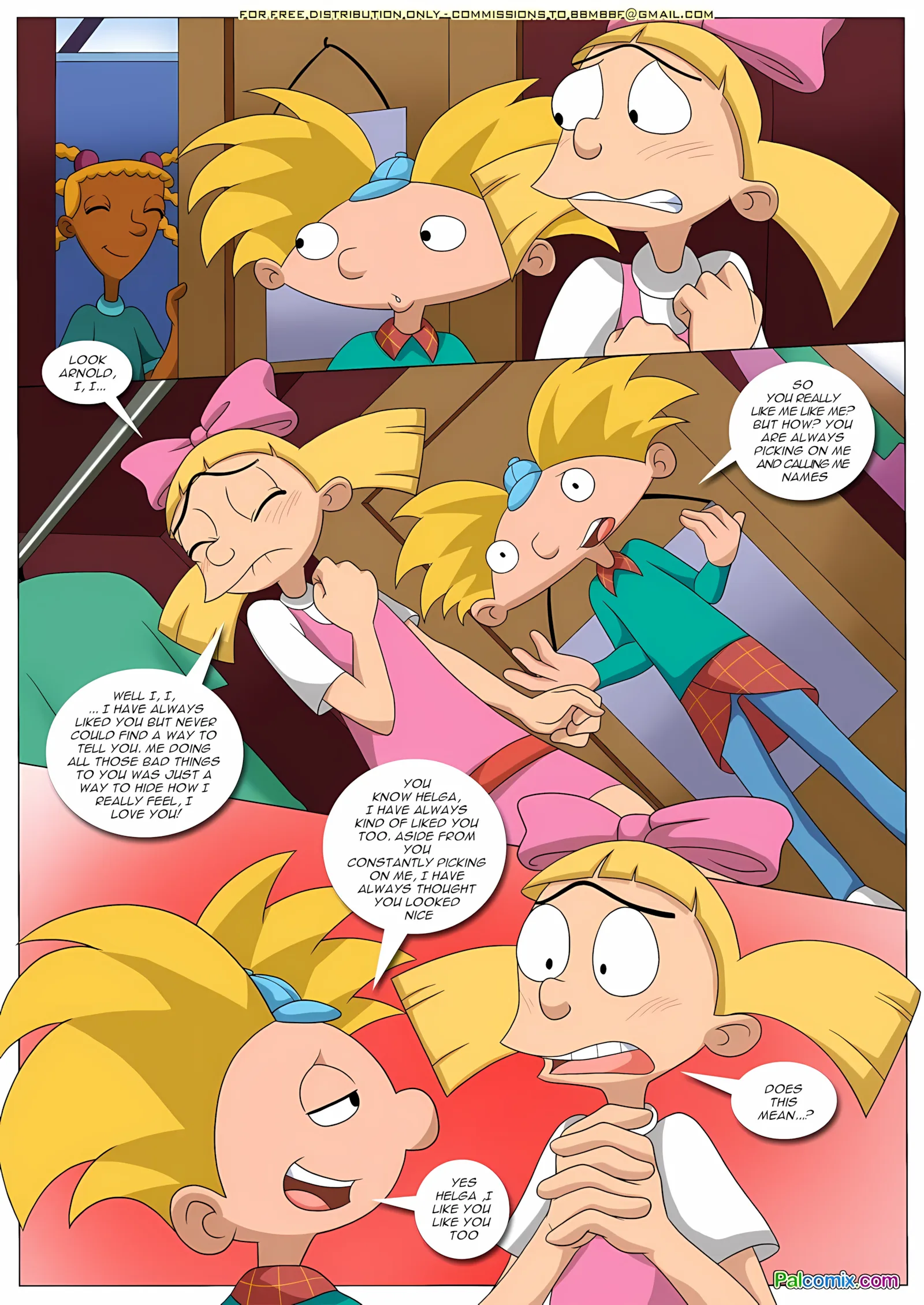 After Party (Hey Arnold!) [Palcomix], 1 . After Party - (Hey Arnold!) [Palcomix], page 11 of 19