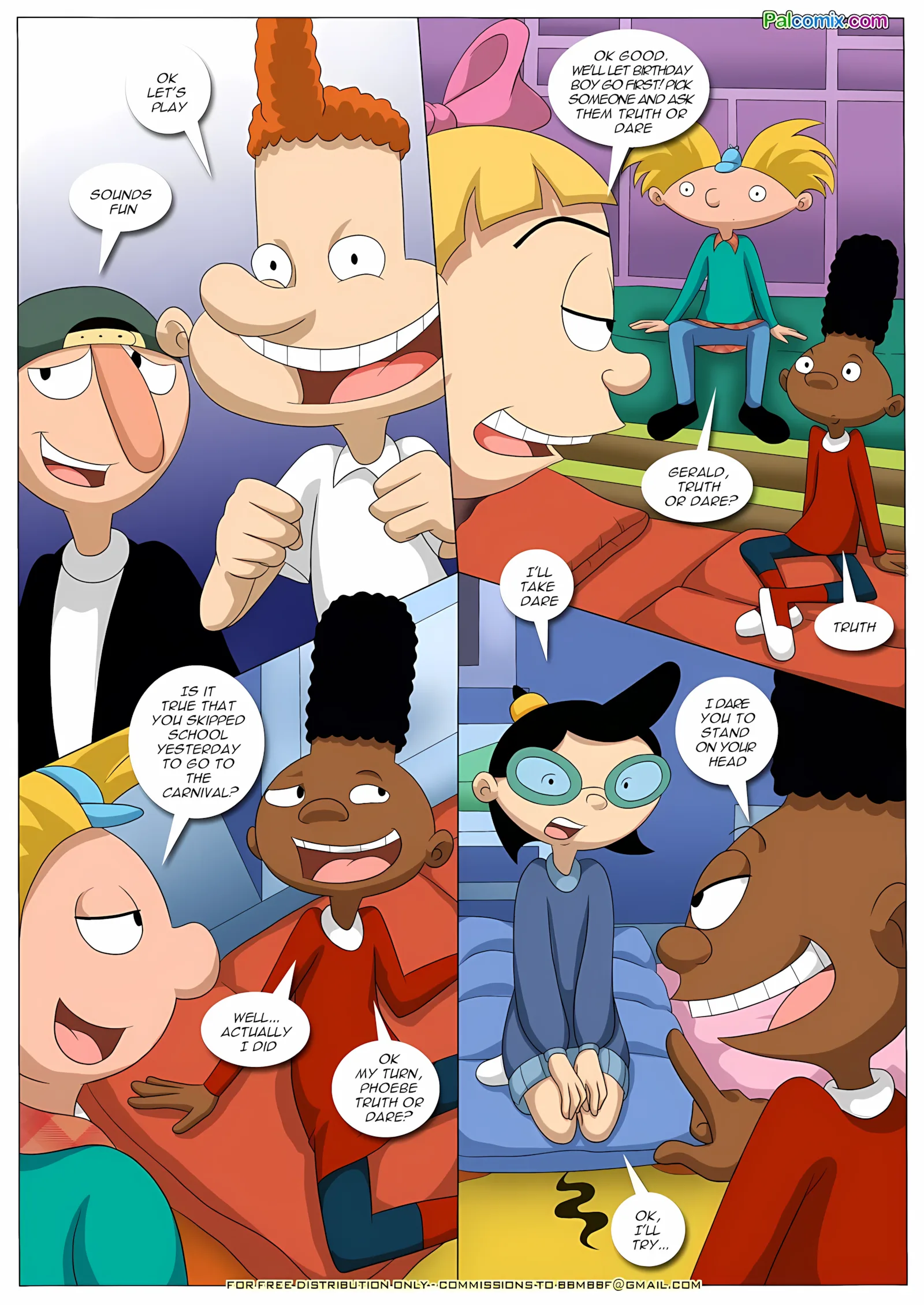 After Party (Hey Arnold!) [Palcomix], 1 . After Party - (Hey Arnold!) [Palcomix], page 3 of 19