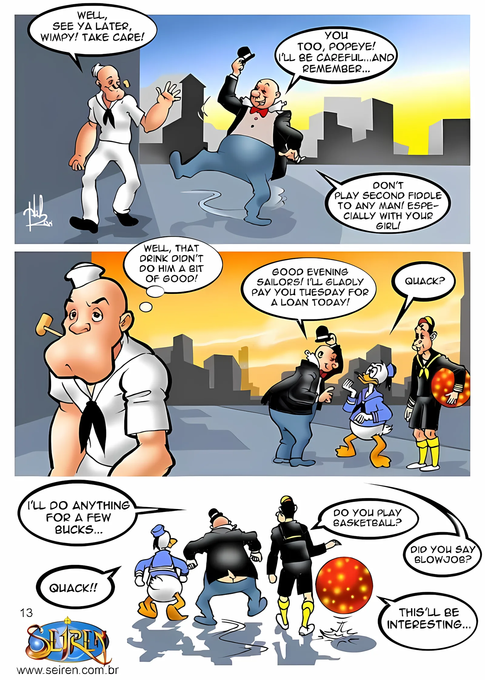 Popeye (Popeye The Sailor) [Seiren], 1. Popeye (Popeye The Sailor) [Seiren], page 13 of 47