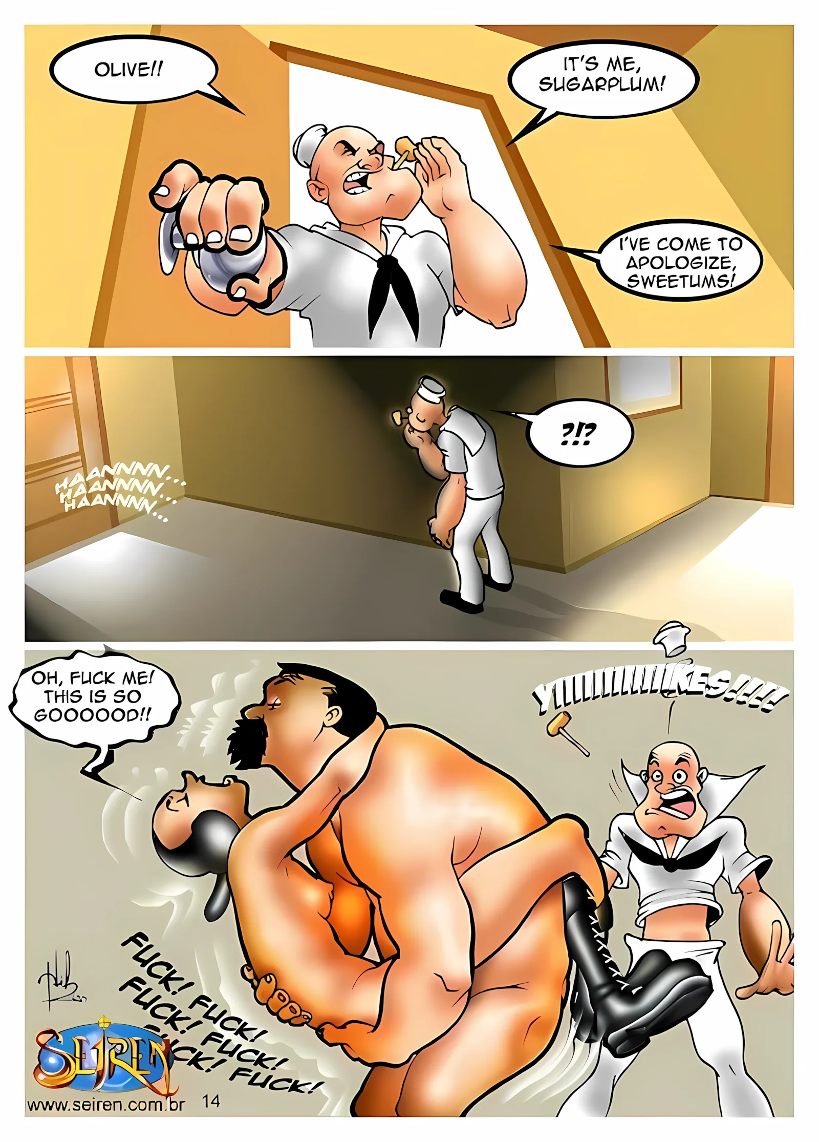 Popeye (Popeye The Sailor) [Seiren], 1. Popeye (Popeye The Sailor) [Seiren], page 14 of 47