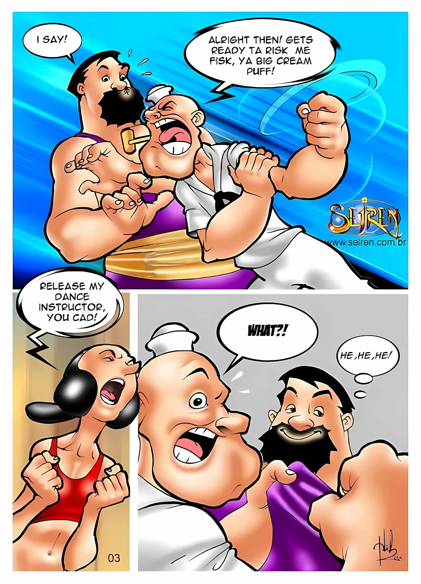 Popeye (Popeye The Sailor) [Seiren], 1. Popeye (Popeye The Sailor) [Seiren], page 3 of 47