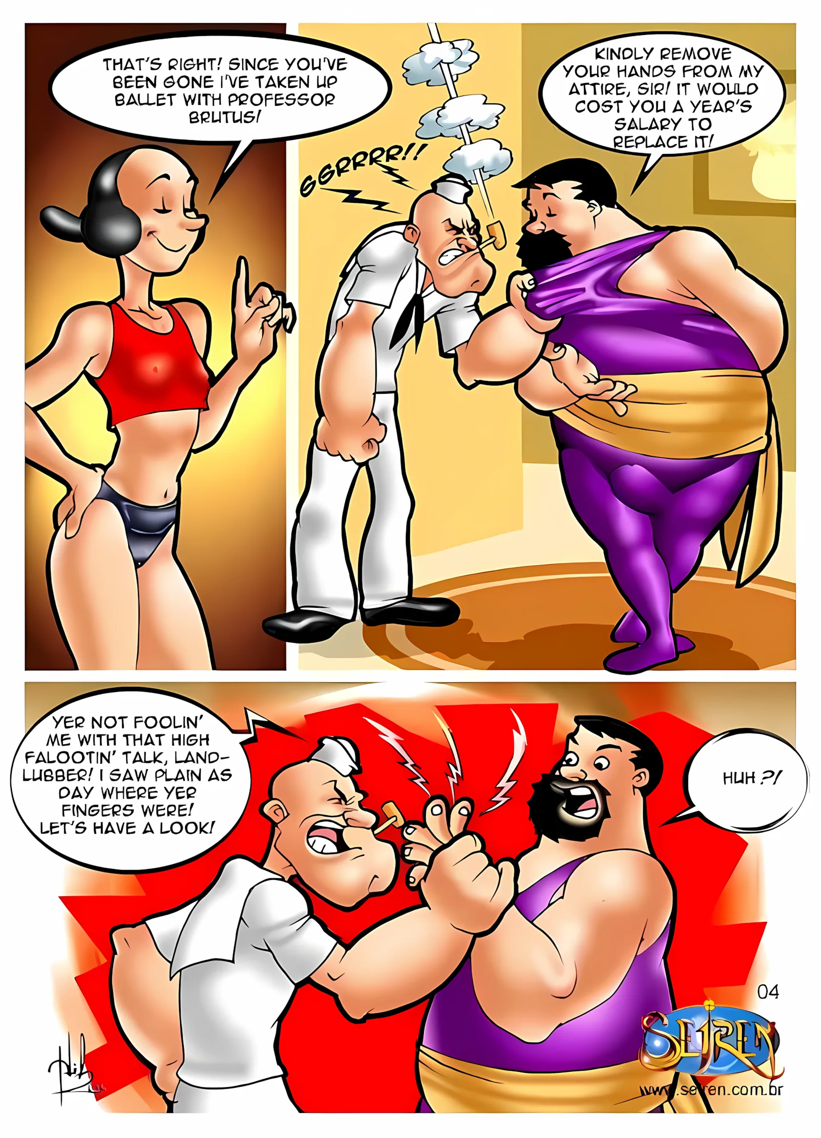 Popeye (Popeye The Sailor) [Seiren], 1. Popeye (Popeye The Sailor) [Seiren], page 4 of 47