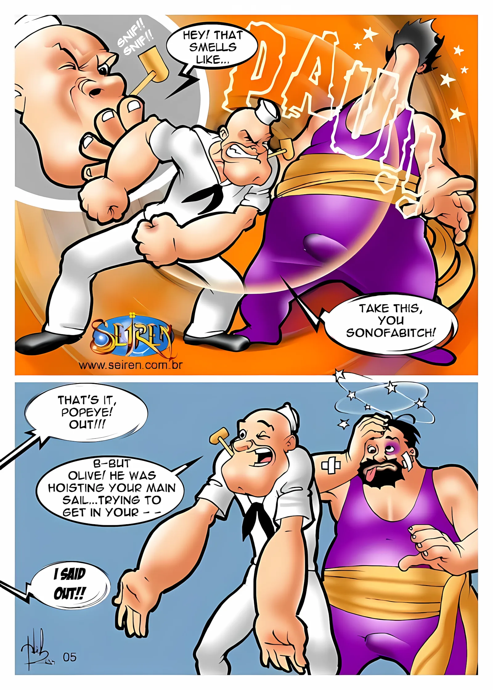 Popeye (Popeye The Sailor) [Seiren], 1. Popeye (Popeye The Sailor) [Seiren], page 5 of 47