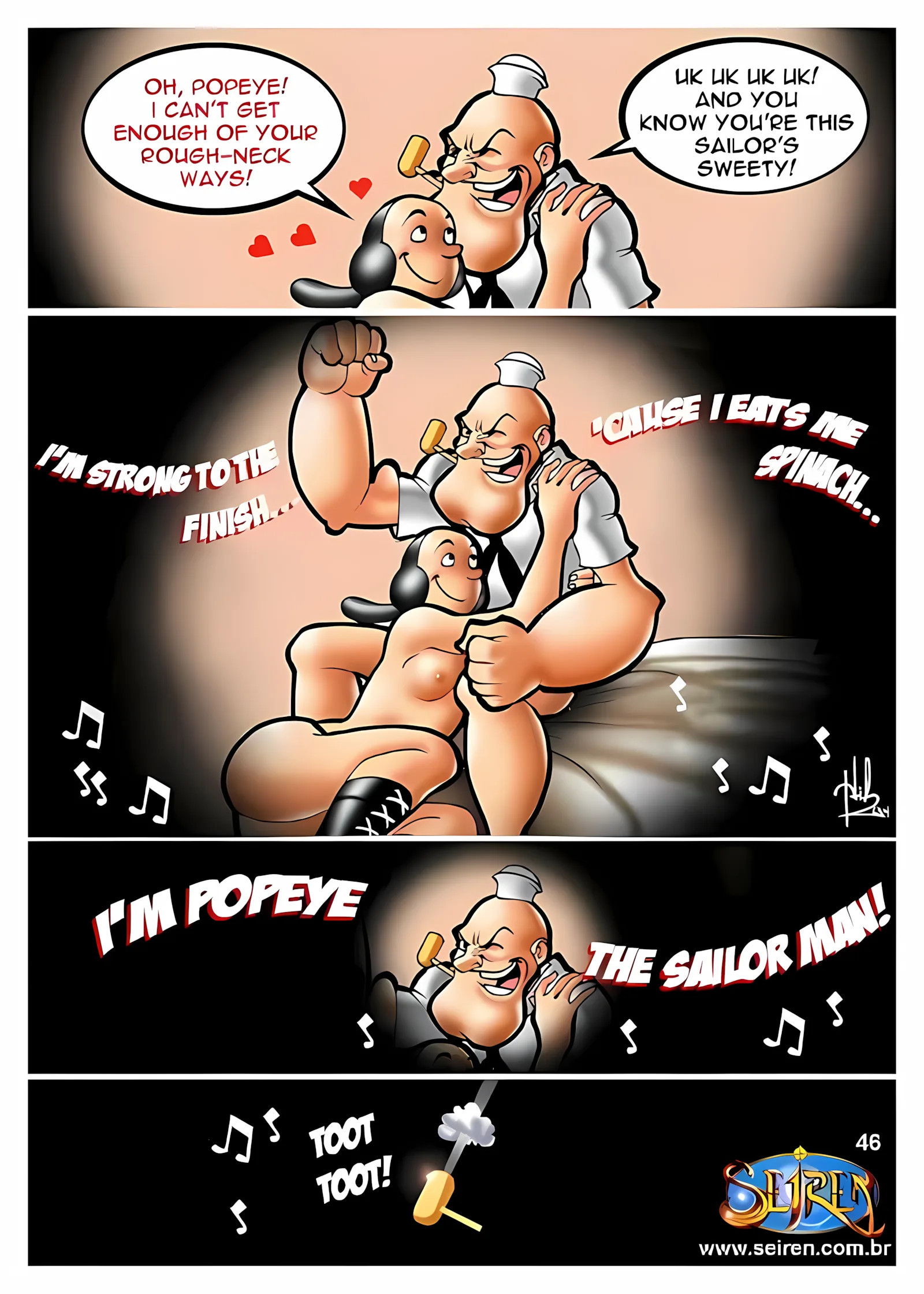 Popeye (Popeye The Sailor) [Seiren], 1. Popeye (Popeye The Sailor) [Seiren], page 46 of 47