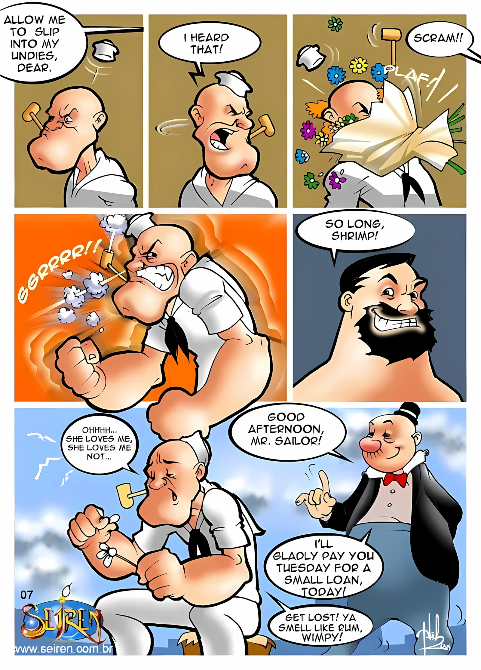 Popeye (Popeye The Sailor) [Seiren], 1. Popeye (Popeye The Sailor) [Seiren], page 7 of 47