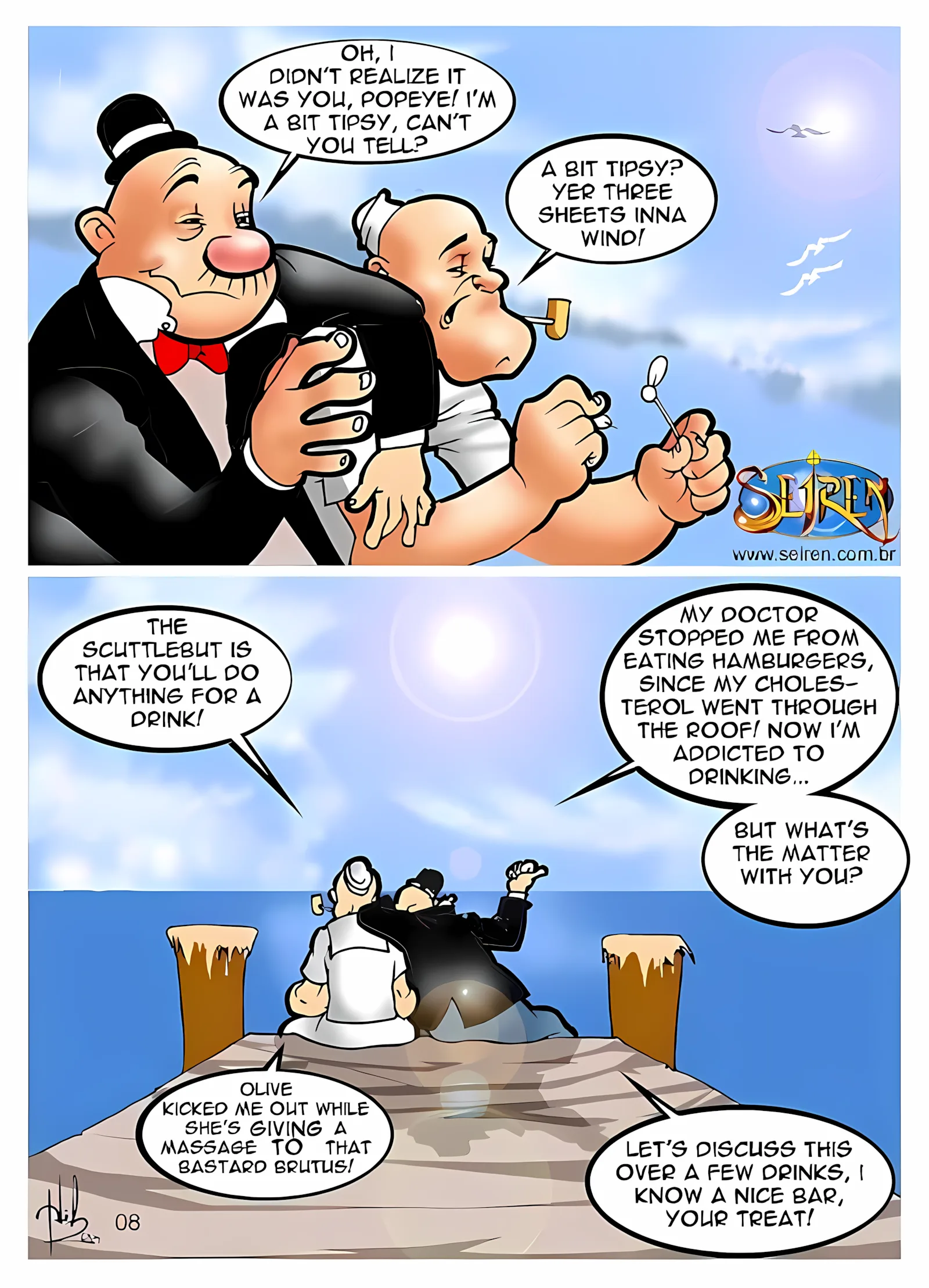 Popeye (Popeye The Sailor) [Seiren], 1. Popeye (Popeye The Sailor) [Seiren], page 8 of 47
