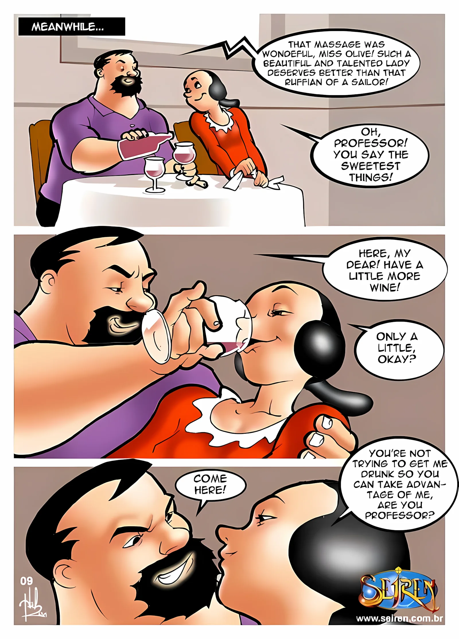Popeye (Popeye The Sailor) [Seiren], 1. Popeye (Popeye The Sailor) [Seiren], page 9 of 47