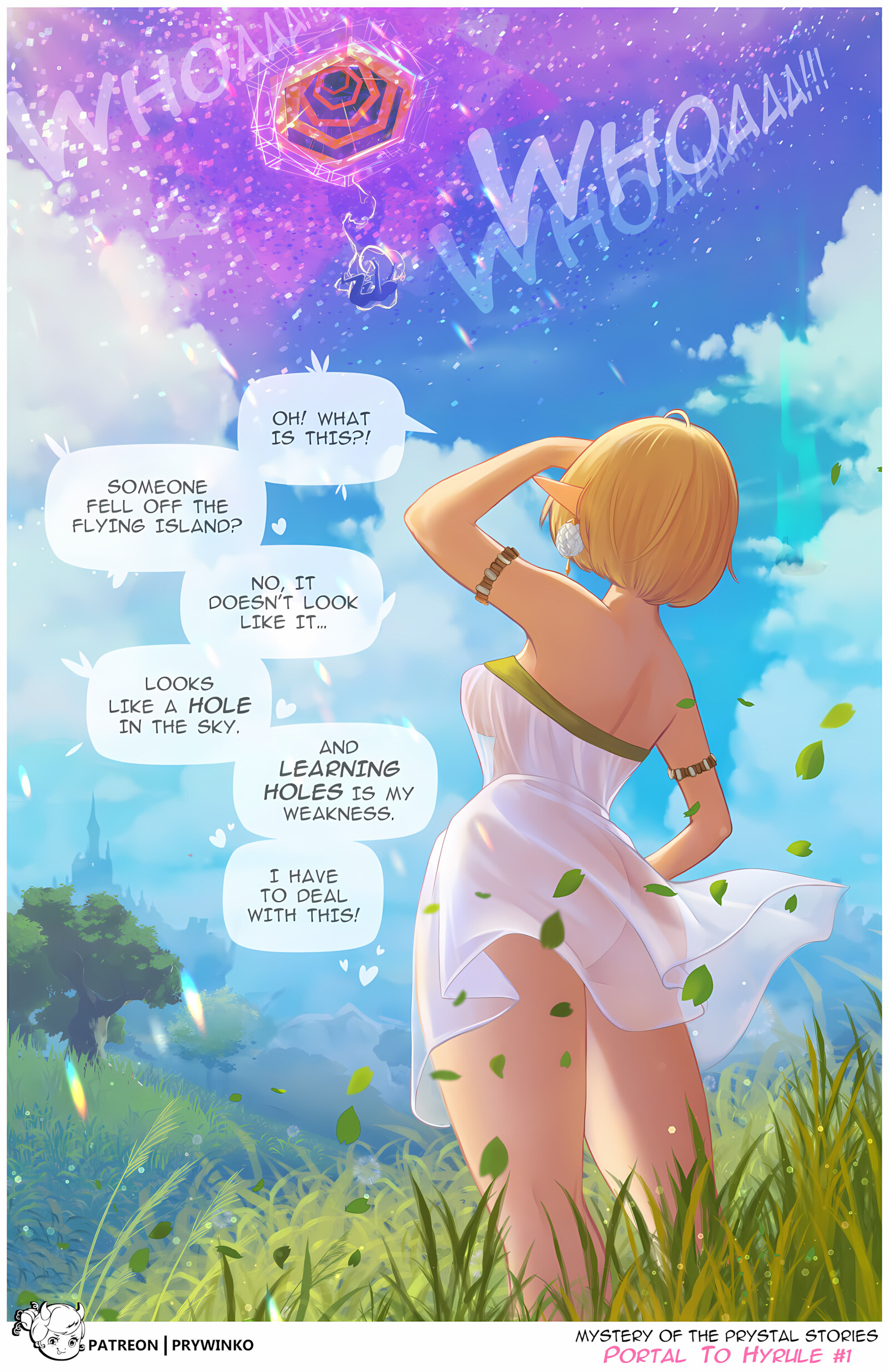 Portal to Hyrule [Prywinko], Across The Spider-Verse Portal To Hyrule (Futa), page 1 of 57