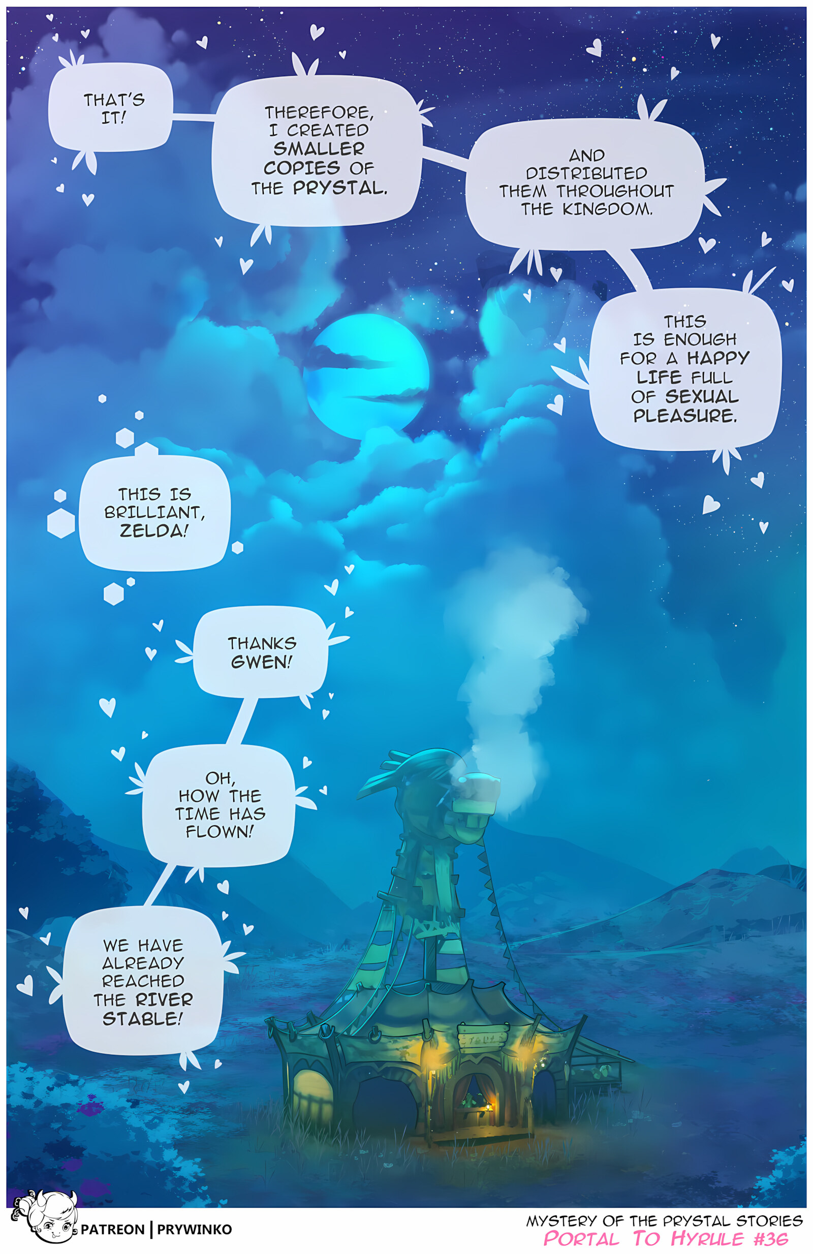 Portal to Hyrule [Prywinko], Across The Spider-Verse Portal To Hyrule (Futa), page 36 of 57