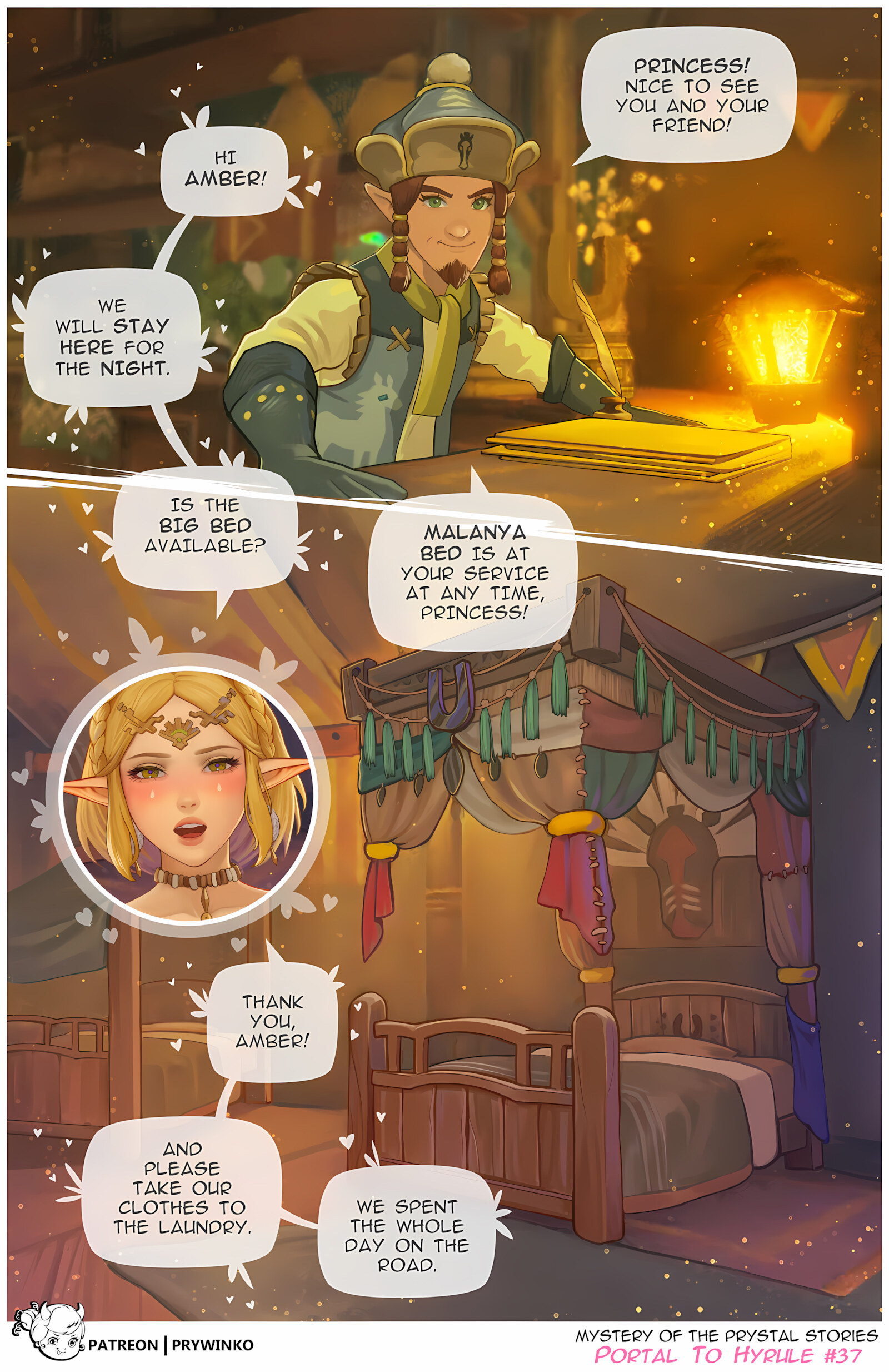 Portal to Hyrule [Prywinko], Across The Spider-Verse Portal To Hyrule (Futa), page 37 of 57