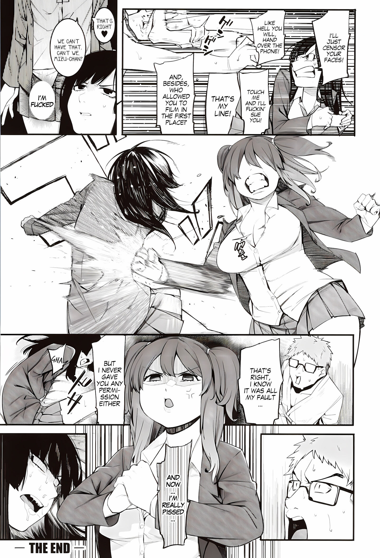 Punishment For Mizuha! [Menea The Dog], Punishment For Mizuha!, page 59 of 110