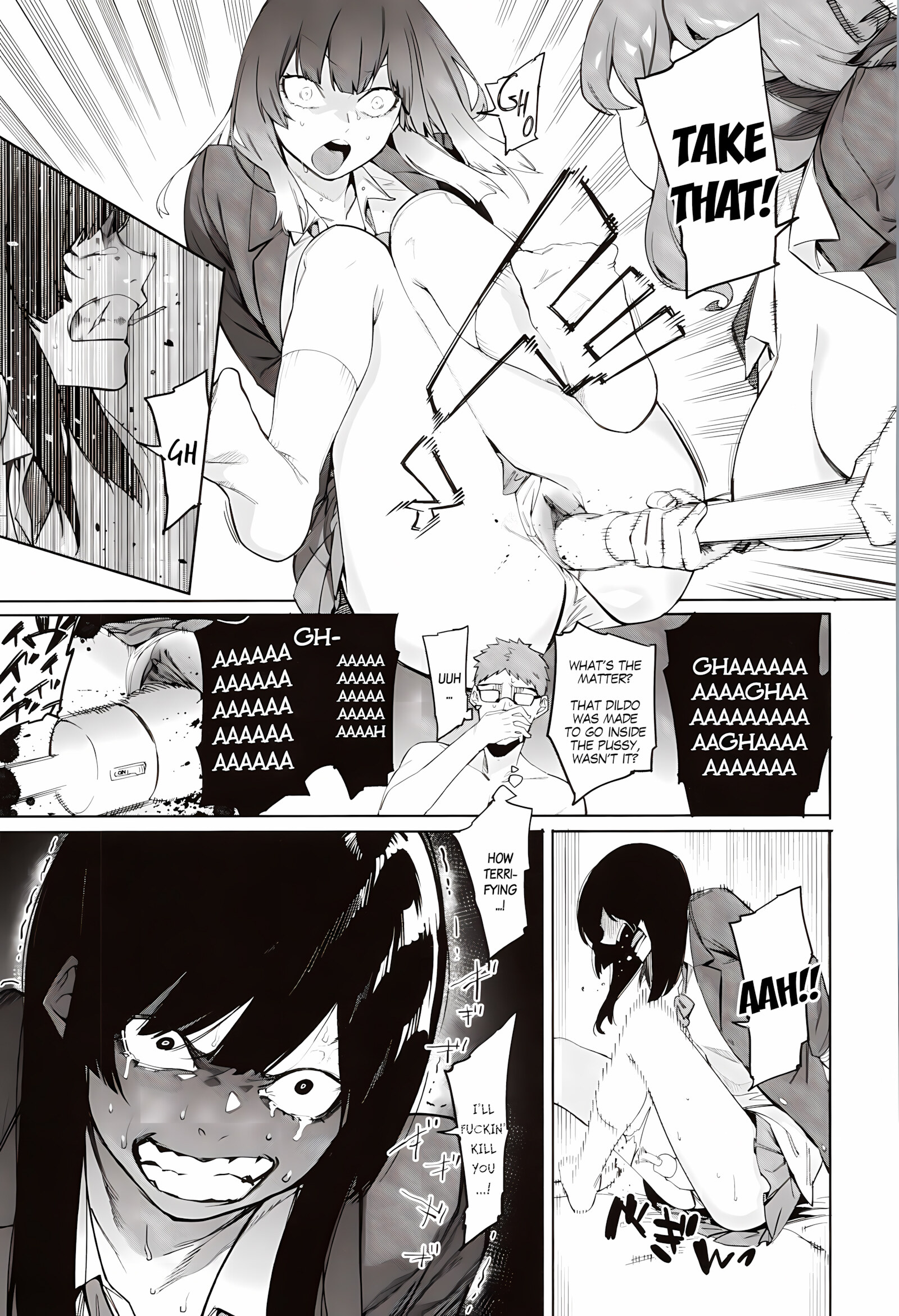 Punishment For Mizuha! [Menea The Dog], Punishment For Mizuha!, page 64 of 110