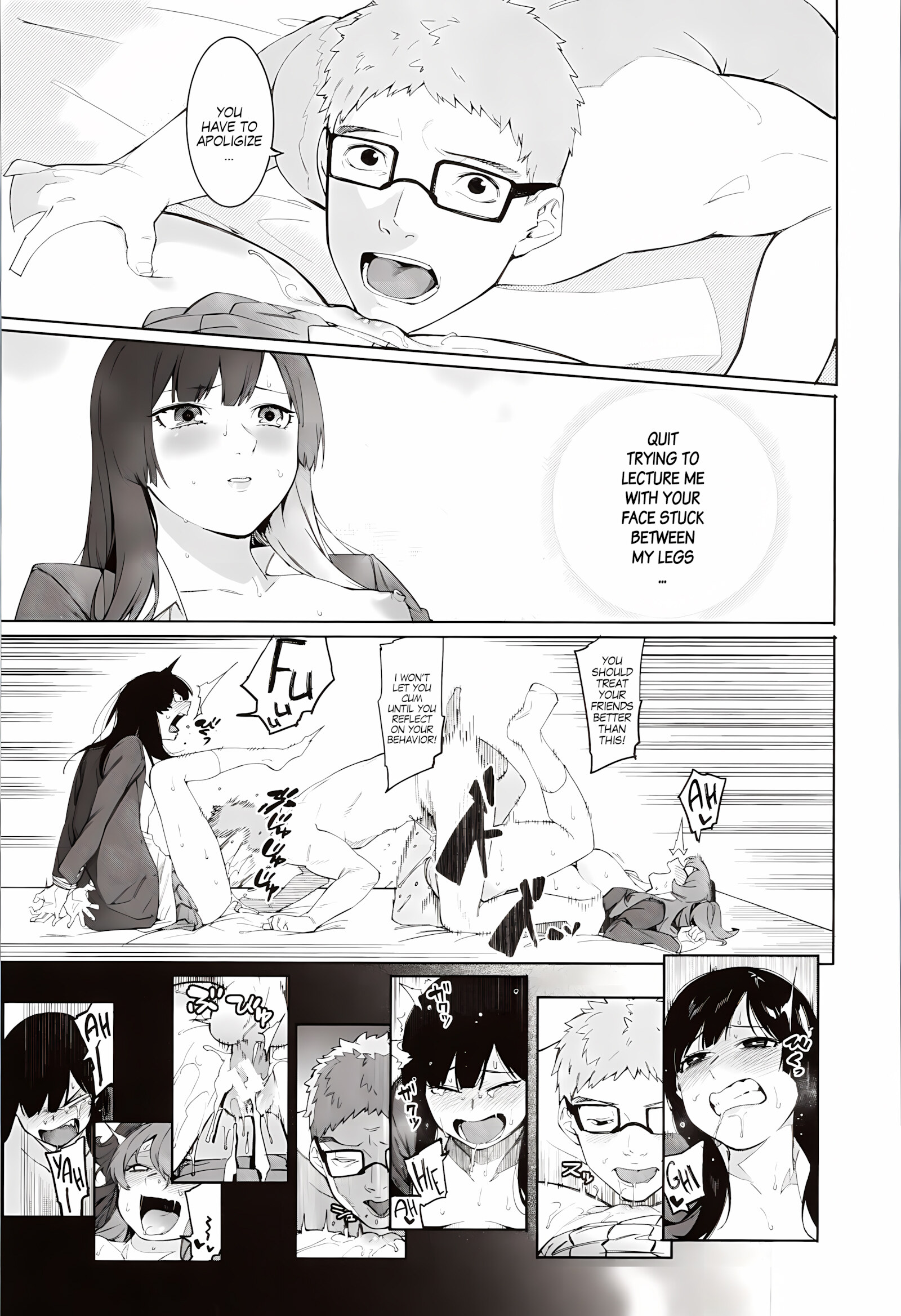 Punishment For Mizuha! [Menea The Dog], Punishment For Mizuha!, page 74 of 110