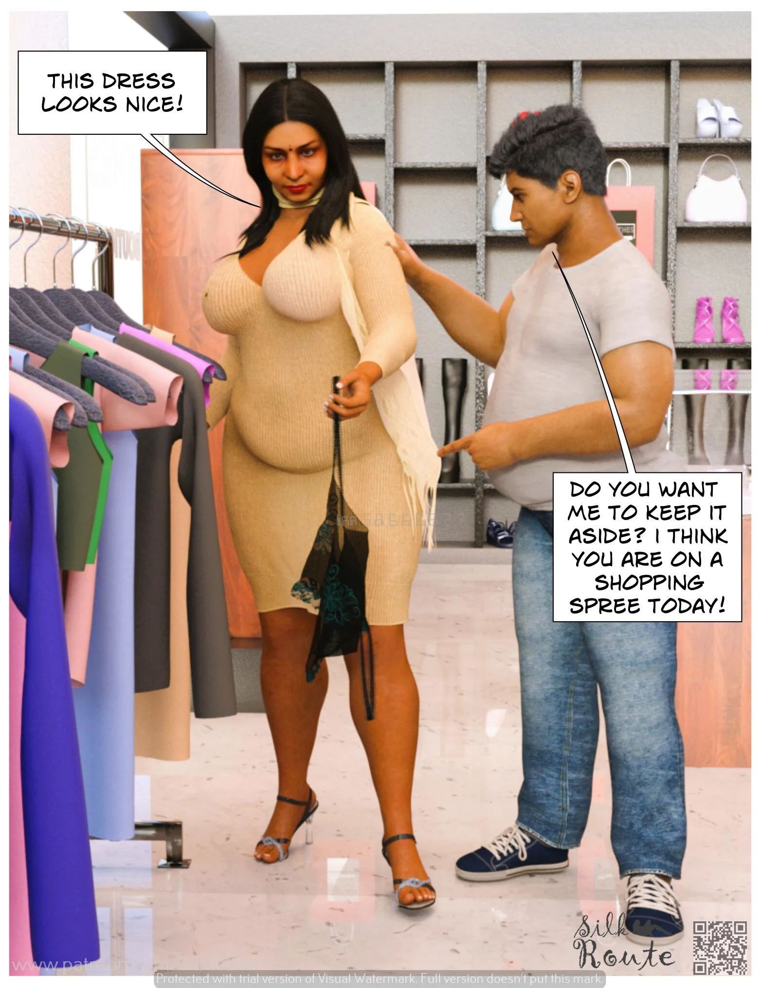 Rani Aunty [Indian Porn], 3.1 . Rani Aunty - The V - 1 - Chapter 3.2 [Silk Route], page 12 of 54