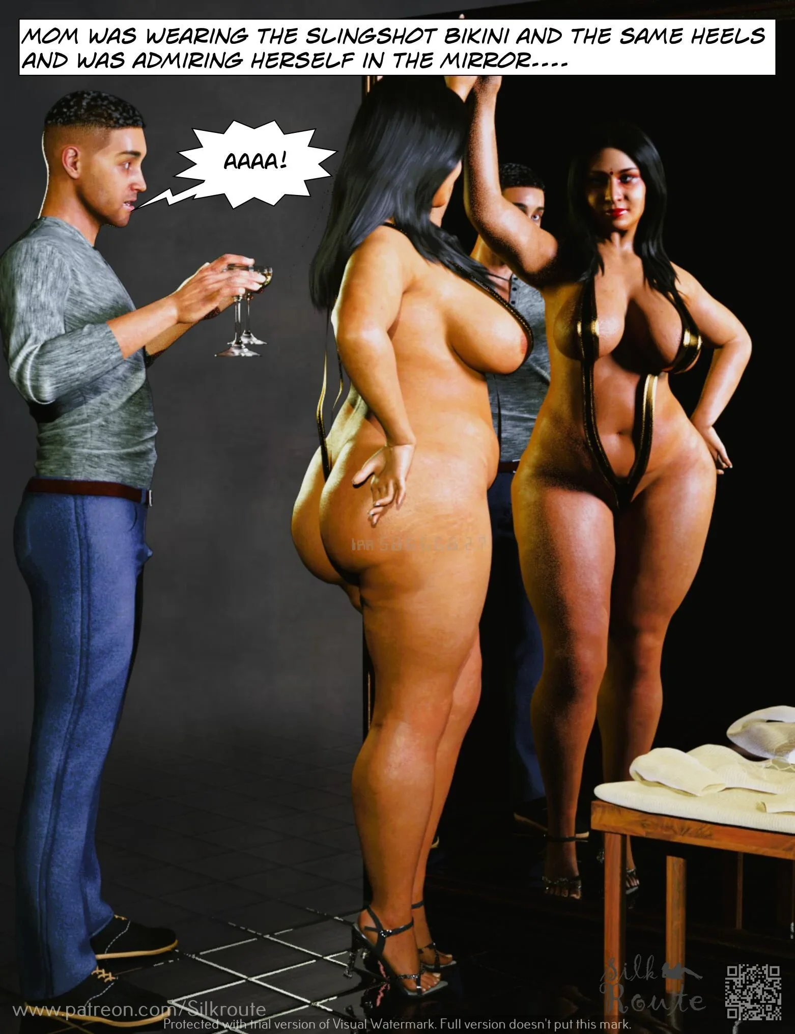 Rani Aunty [Indian Porn], 3.1 . Rani Aunty - The V - 1 - Chapter 3.2 [Silk Route], page 46 of 54