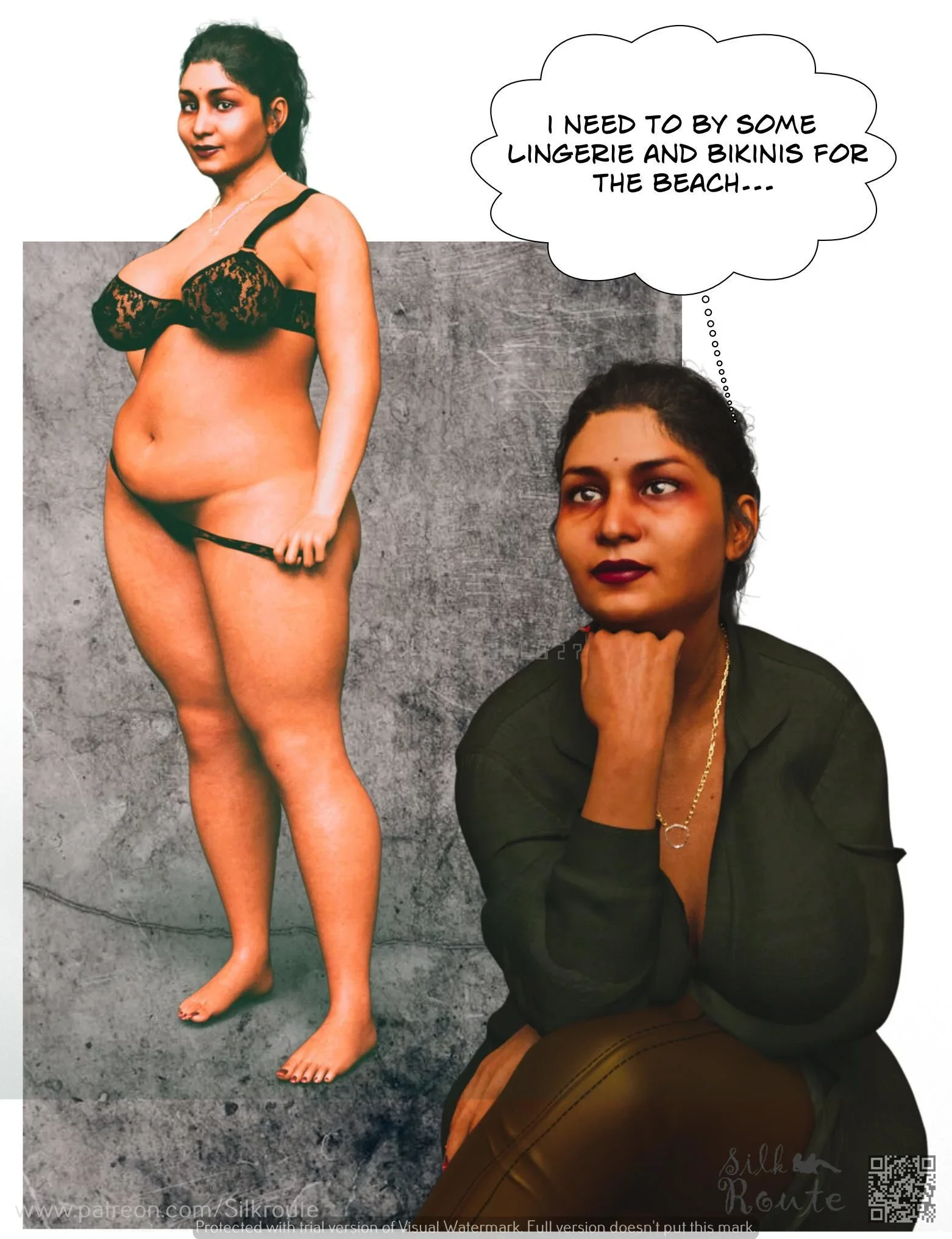Rani Aunty [Indian Porn], 3.1 . Rani Aunty - The V - 1 - Chapter 3.2 [Silk Route], page 7 of 54