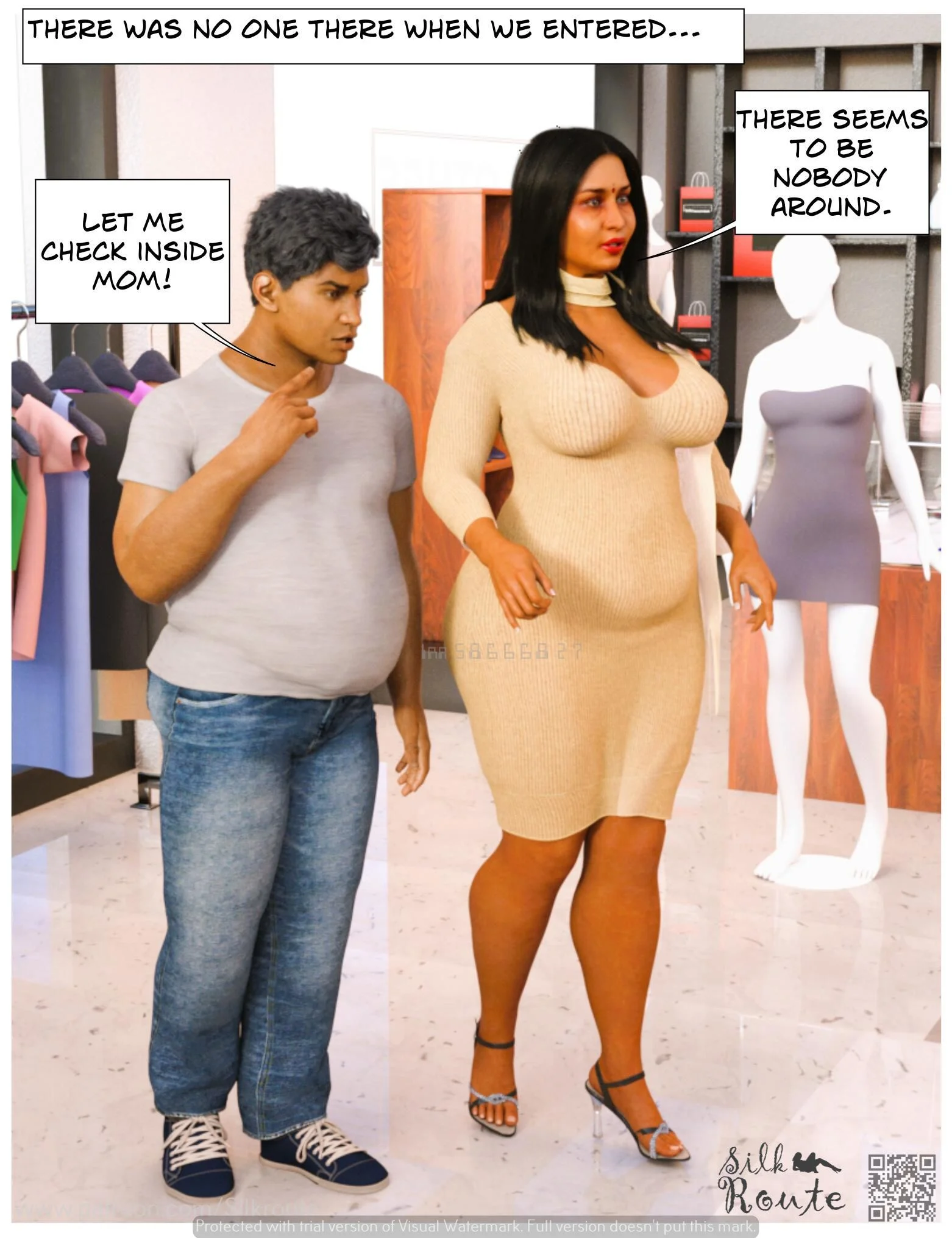 Rani Aunty [Indian Porn], 3.1 . Rani Aunty - The V - 1 - Chapter 3.2 [Silk Route], page 10 of 54