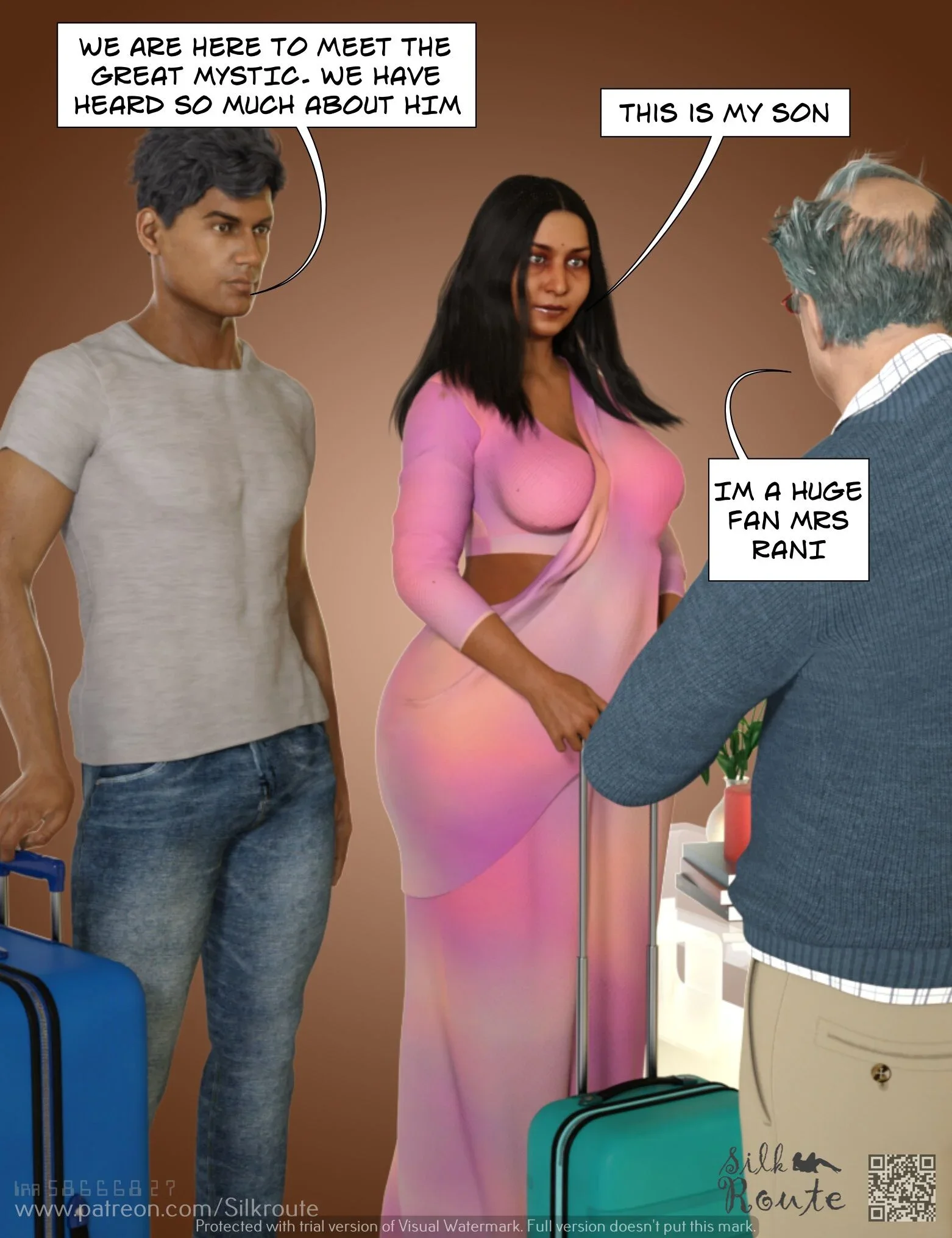 Rani Aunty [Indian Porn], 1 . Rani Aunty - Chapter 1 [Silk Route], page 14 of 65