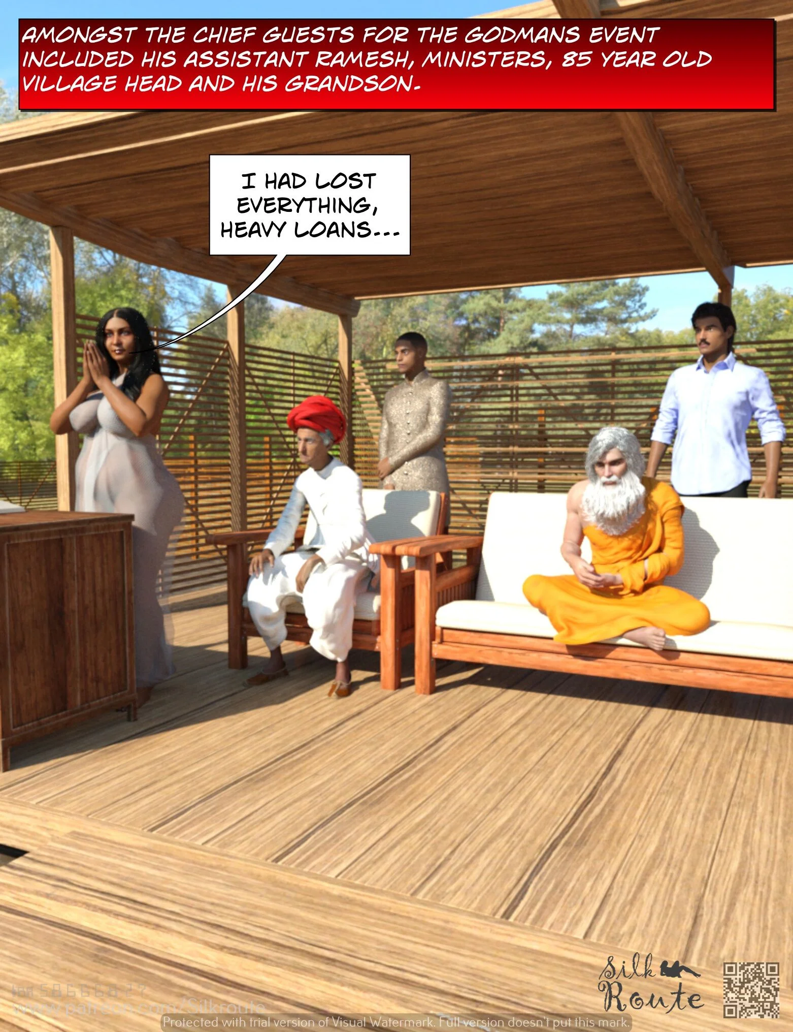Rani Aunty [Indian Porn], 1 . Rani Aunty - Chapter 1 [Silk Route], page 3 of 65