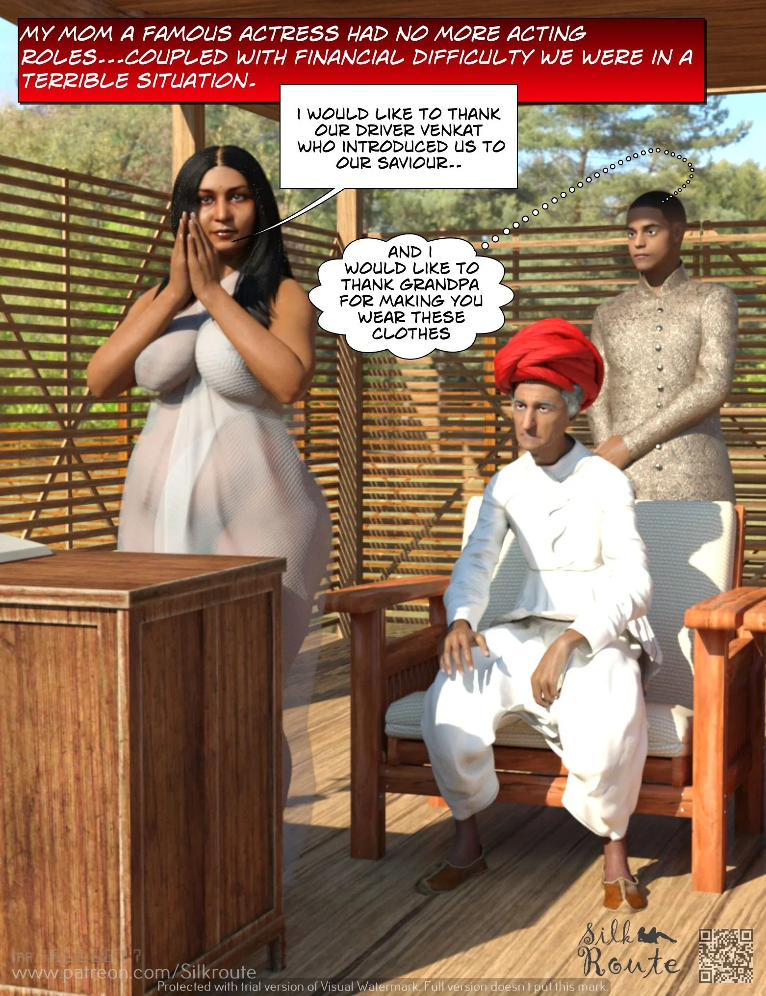 Rani Aunty [Indian Porn], 1 . Rani Aunty - Chapter 1 [Silk Route], page 4 of 65