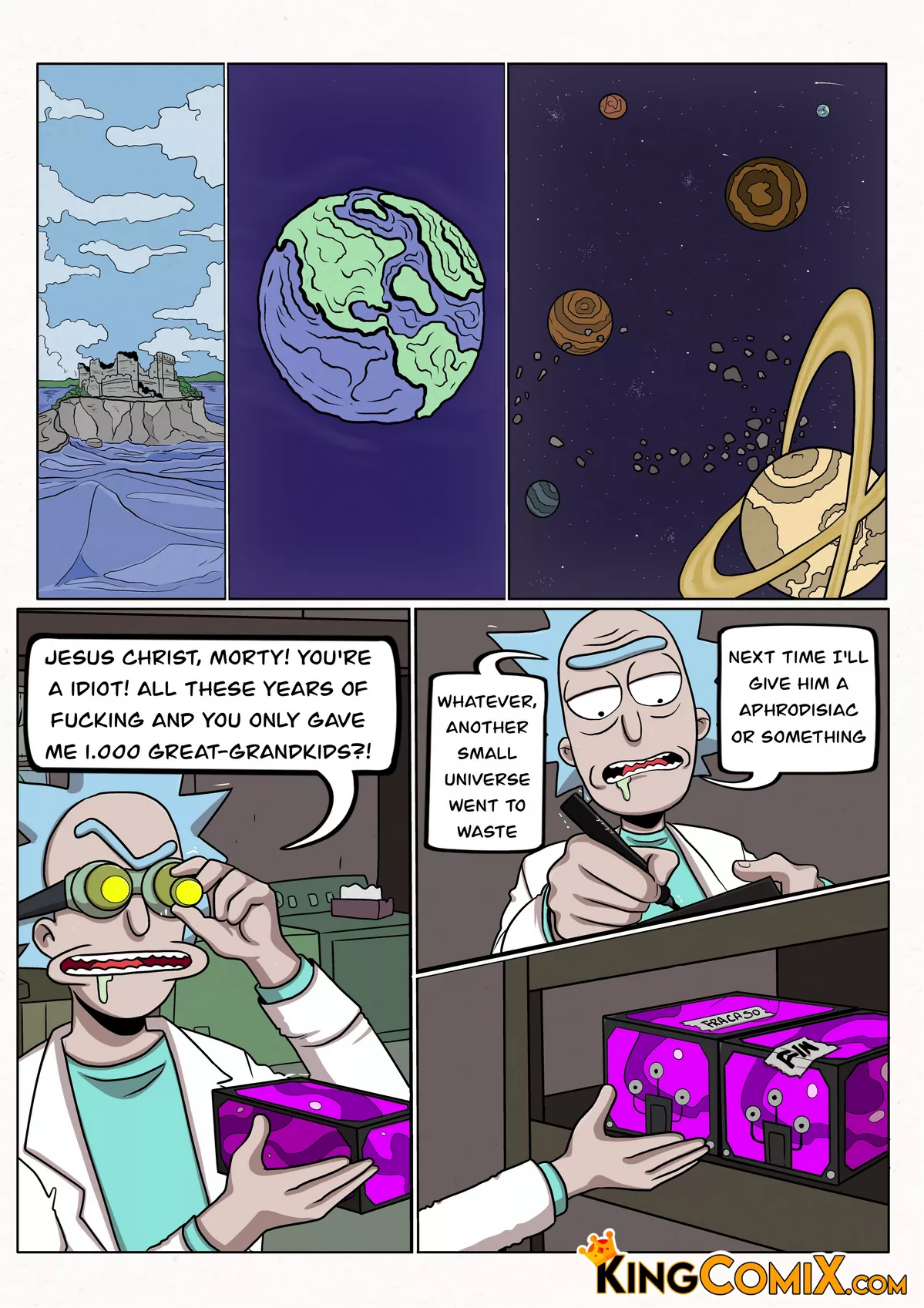 Rick and Morty Another Morty Sex Comic [Kingcomix], Rick and Morty Another Morty Sex Comic, page 32 of 32