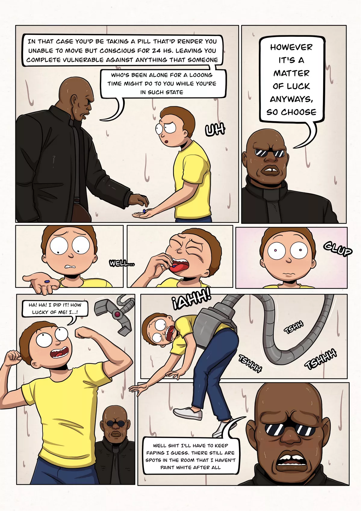 Rick and Morty Another Morty Sex Comic [Kingcomix], Rick and Morty Another Morty Sex Comic, page 6 of 32