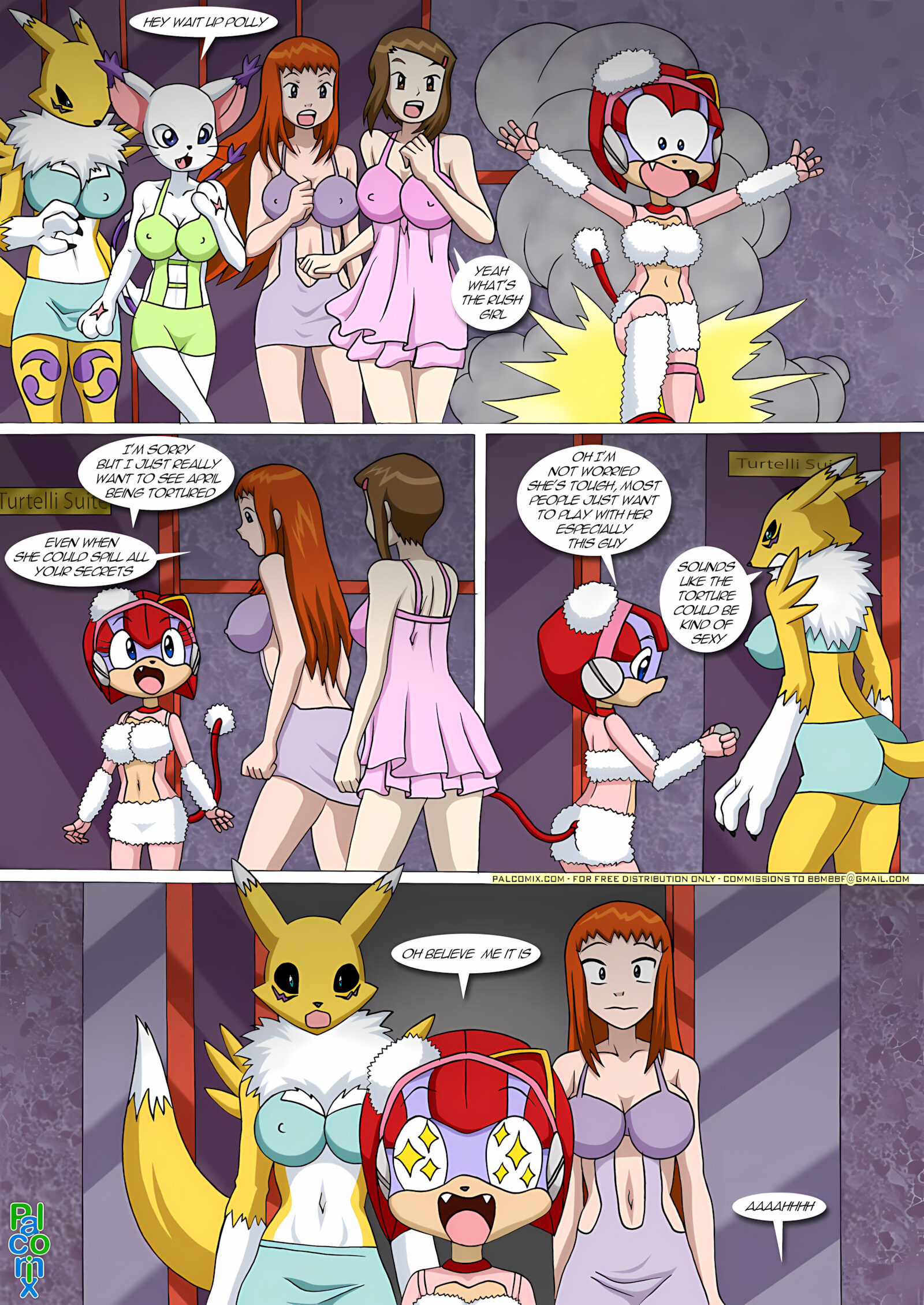 Rika And Renamon’s Blues [Palcomix], Rika And Renamon’s Blues, page 109 of 110