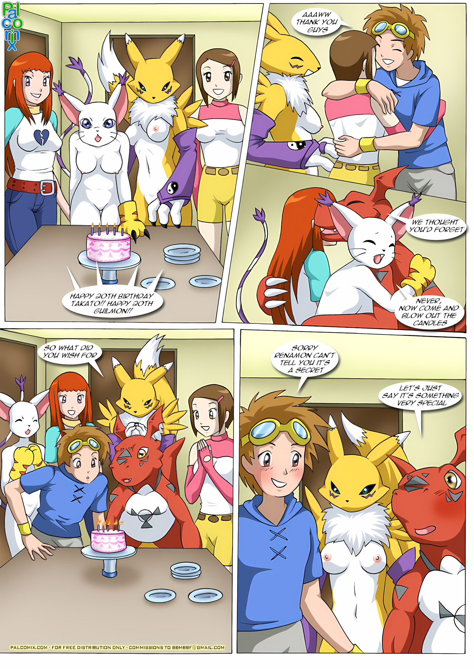 Rika And Renamon’s Blues [Palcomix], Rika And Renamon’s Blues, page 3 of 110
