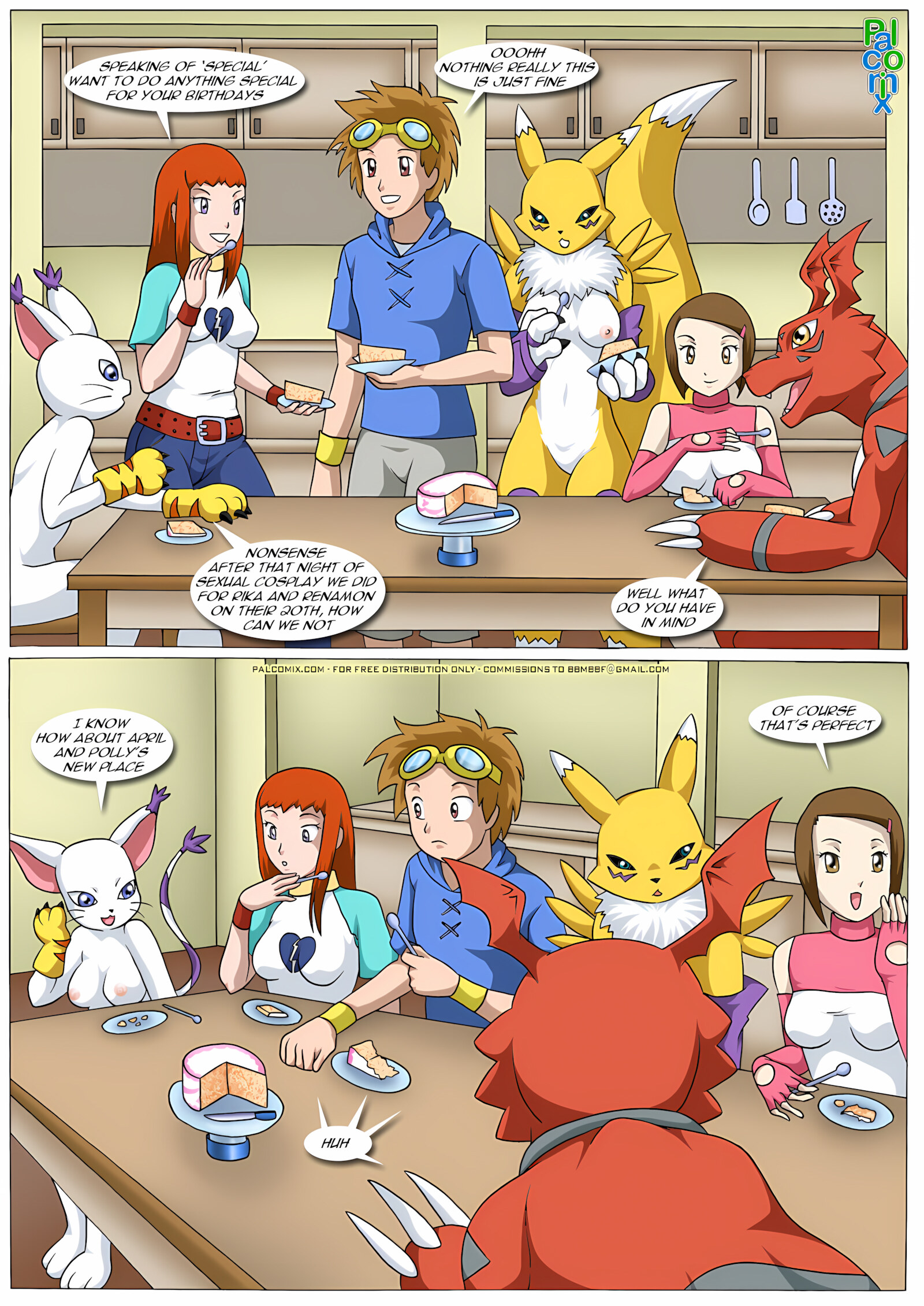 Rika And Renamon’s Blues [Palcomix], Rika And Renamon’s Blues, page 4 of 110