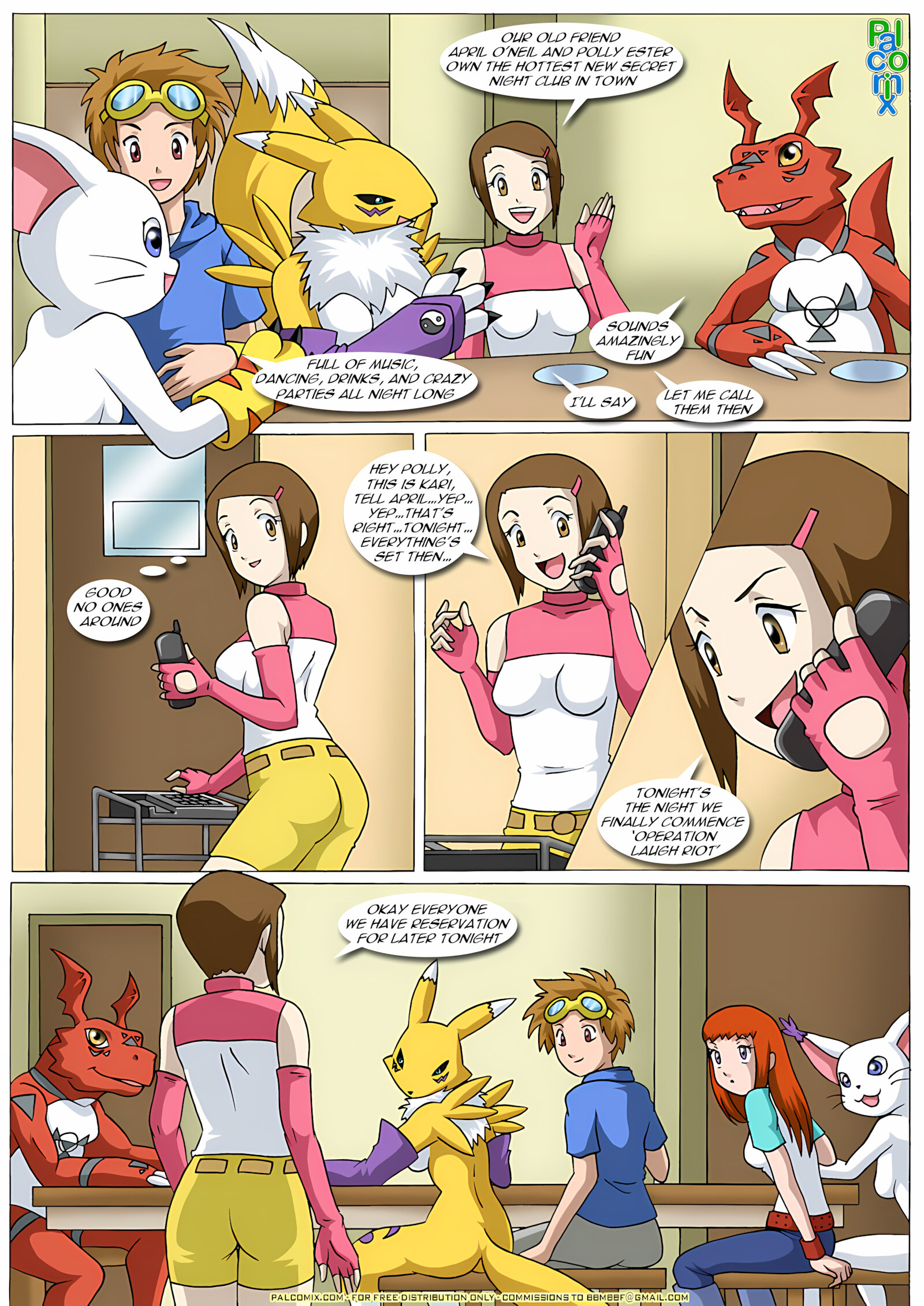 Rika And Renamon’s Blues [Palcomix], Rika And Renamon’s Blues, page 5 of 110