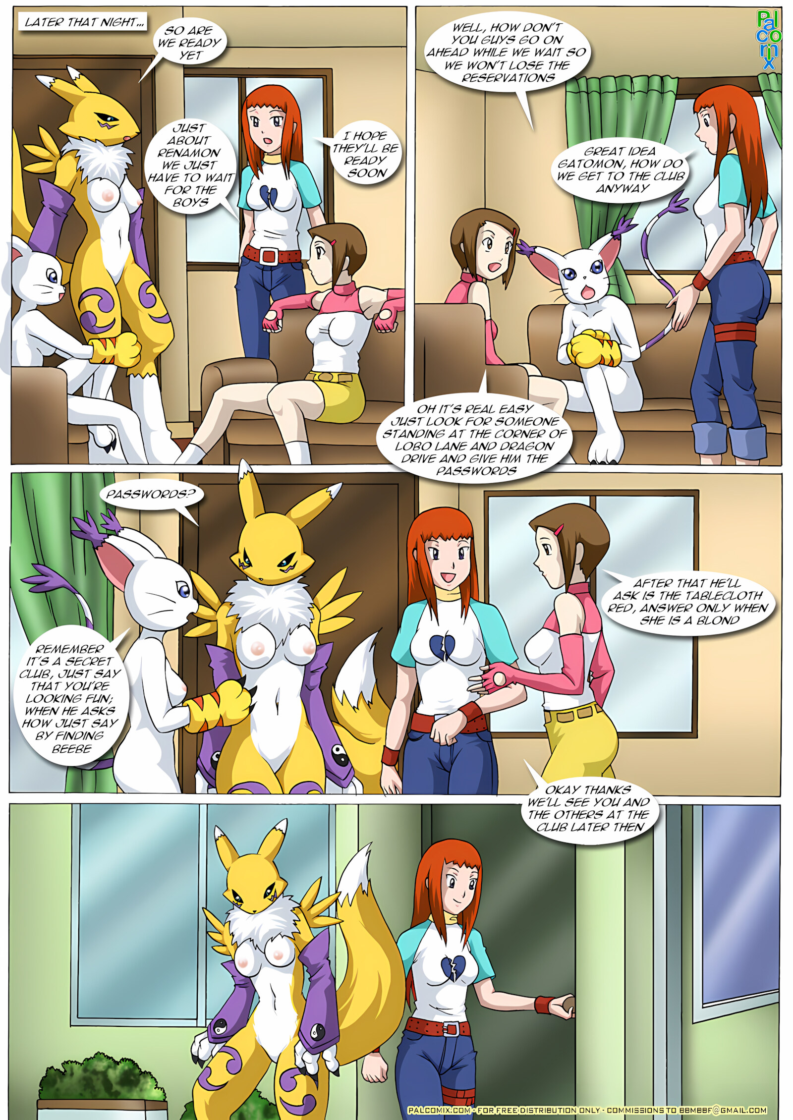 Rika And Renamon’s Blues [Palcomix], Rika And Renamon’s Blues, page 6 of 110