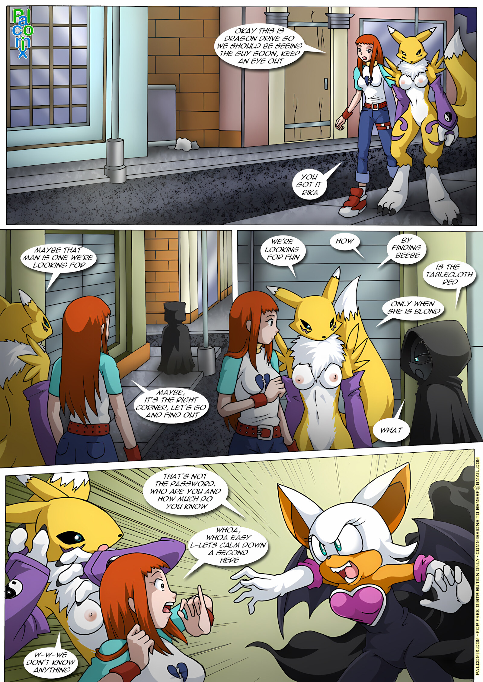 Rika And Renamon’s Blues [Palcomix], Rika And Renamon’s Blues, page 8 of 110