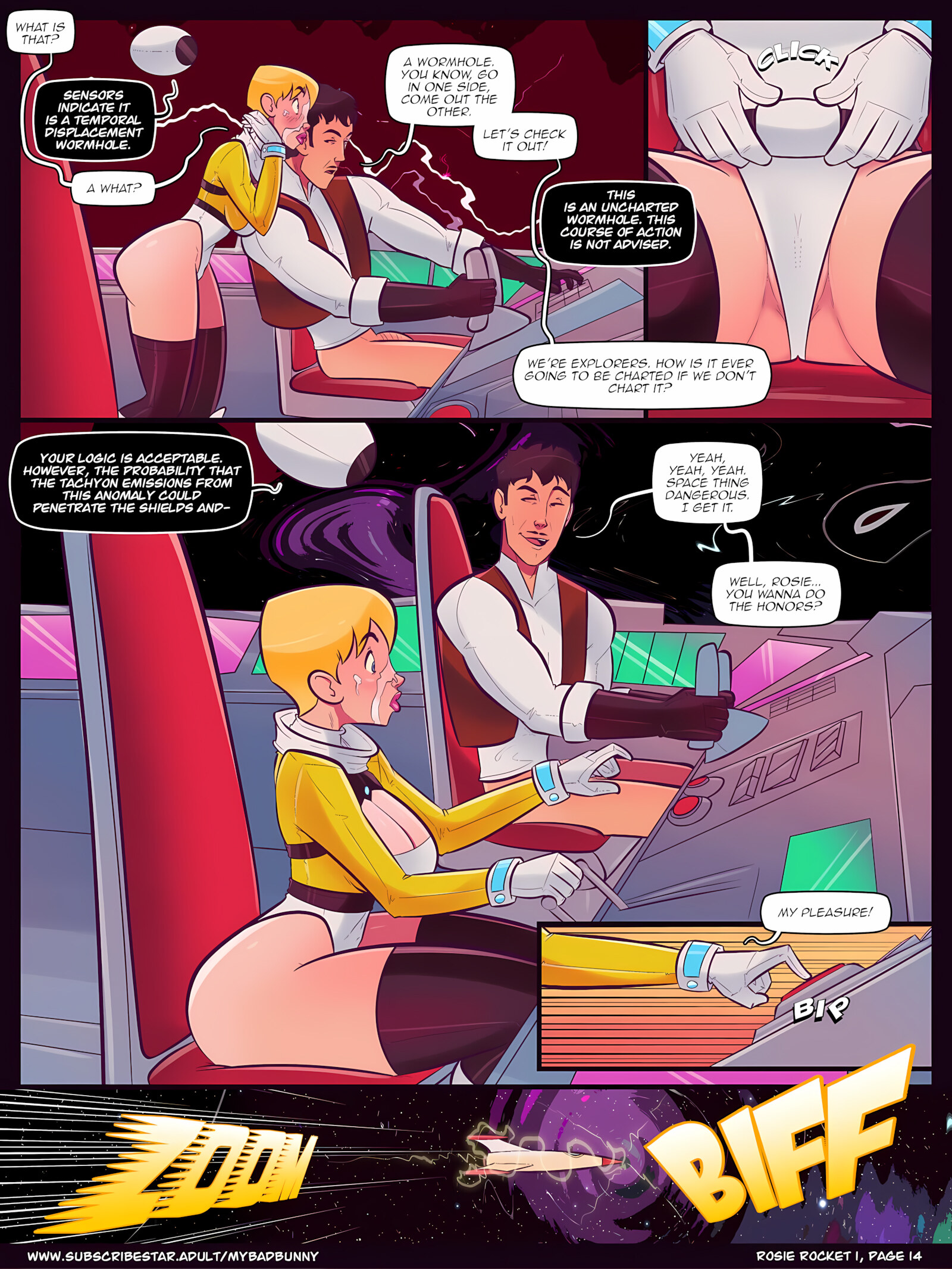 Rosie Rocket [My Bad Bunny], Rosie Rocket, page 16 of 23